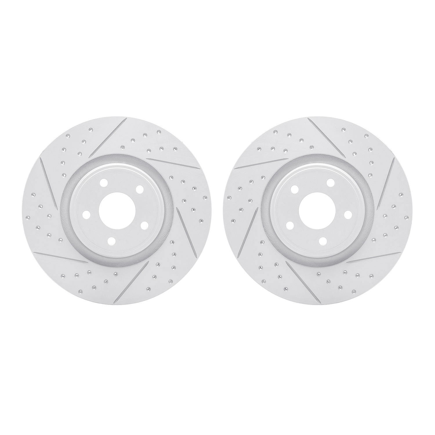 2002-54084 Geoperformance Drilled/Slotted Brake Rotors, 2014-2019 Ford/Lincoln/Mercury/Mazda, Position: Front