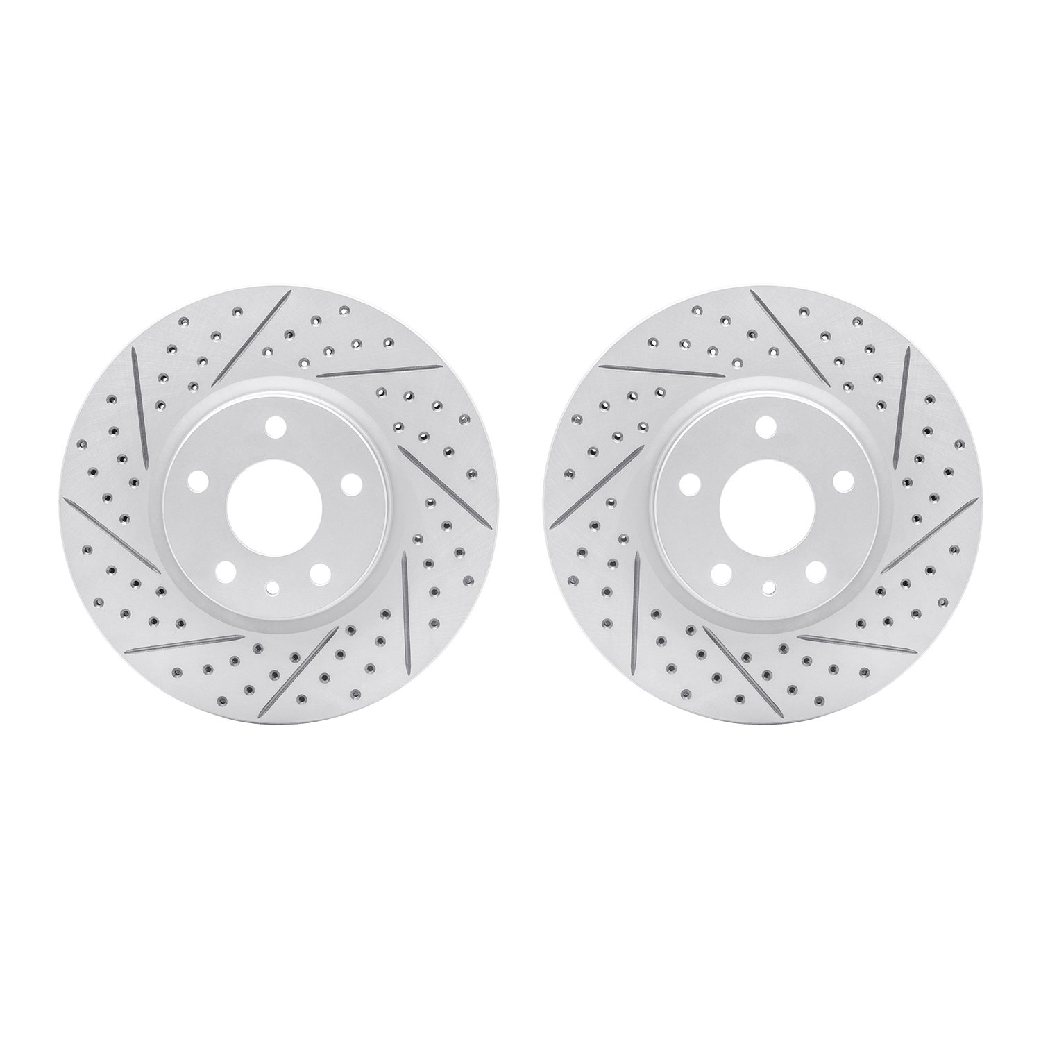 2002-54088 Geoperformance Drilled/Slotted Brake Rotors, 2013-2020 Ford/Lincoln/Mercury/Mazda, Position: Front