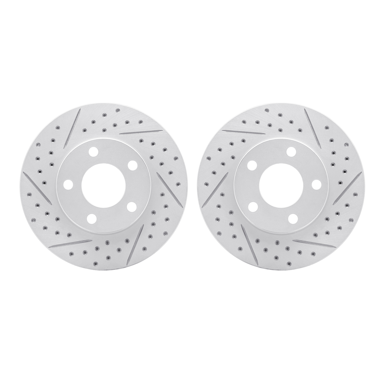 2002-54092 Geoperformance Drilled/Slotted Brake Rotors, 1994-2004 Ford/Lincoln/Mercury/Mazda, Position: Front