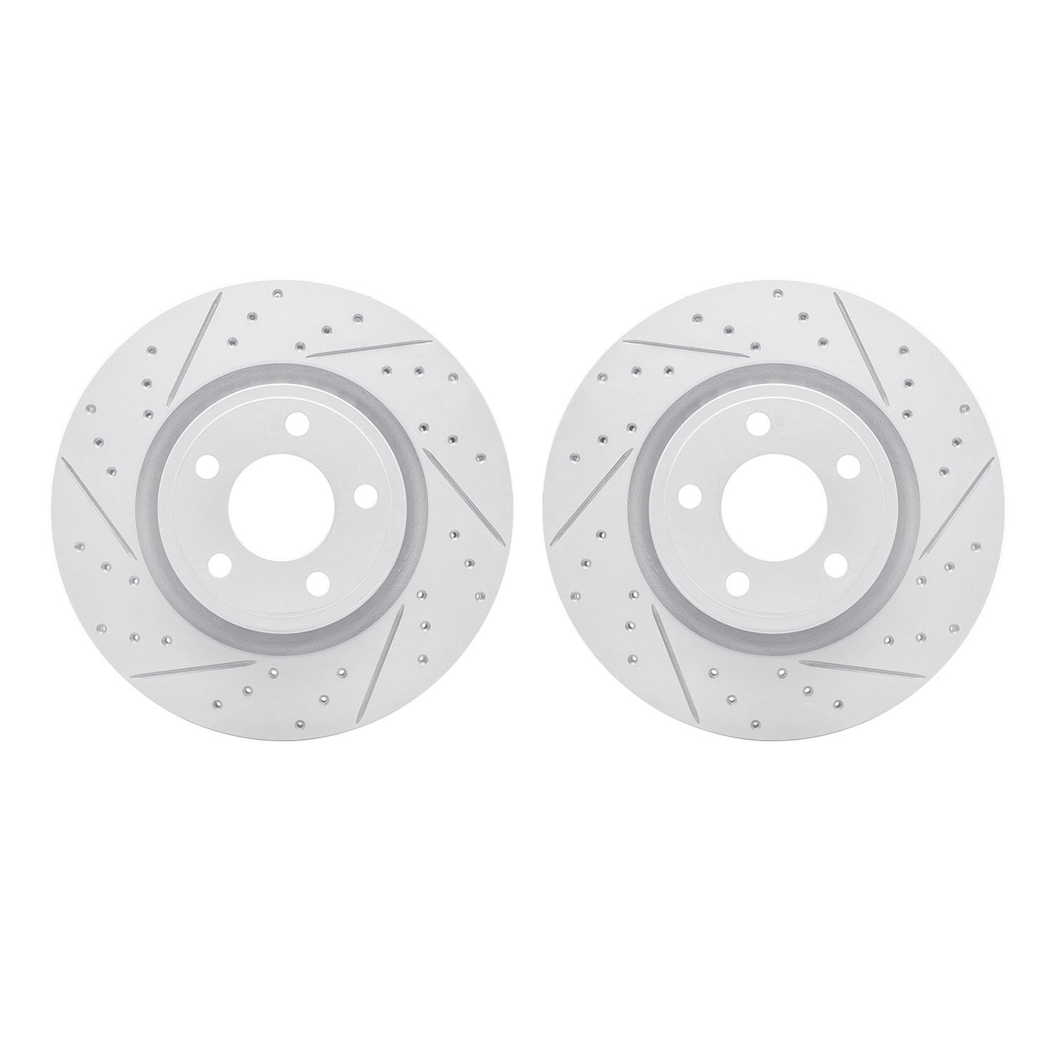 2002-54099 Geoperformance Drilled/Slotted Brake Rotors, 2015-2020 Ford/Lincoln/Mercury/Mazda, Position: Front