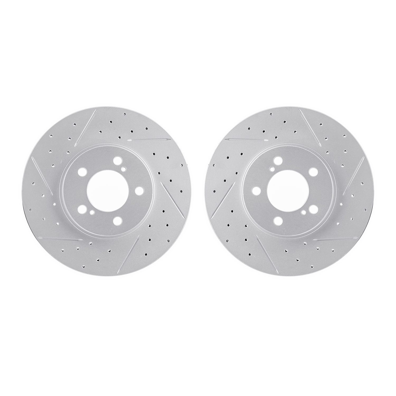 2002-54108 Geoperformance Drilled/Slotted Brake Rotors, 1993-2007 Ford/Lincoln/Mercury/Mazda, Position: Front