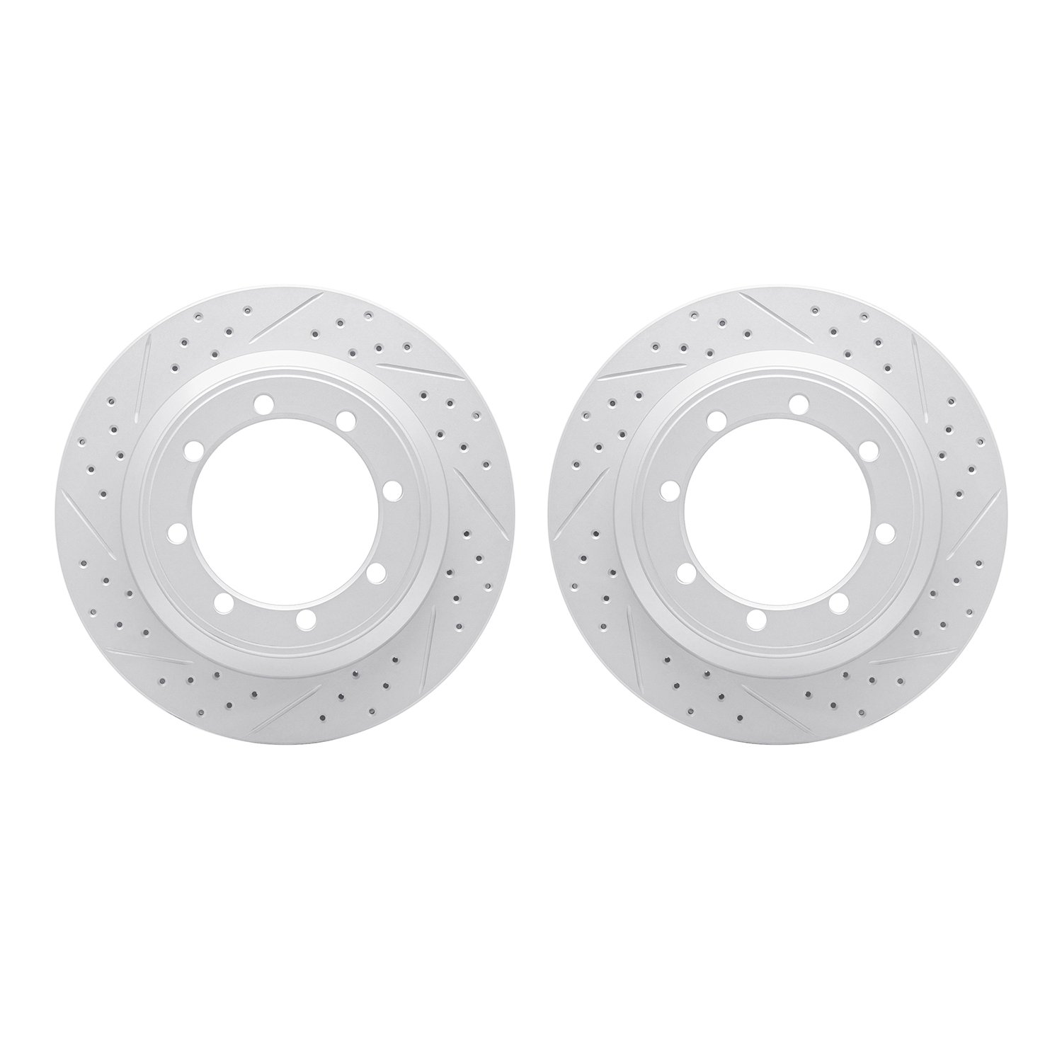 2002-54122 Geoperformance Drilled/Slotted Brake Rotors, 1999-2007 Ford/Lincoln/Mercury/Mazda, Position: Rear