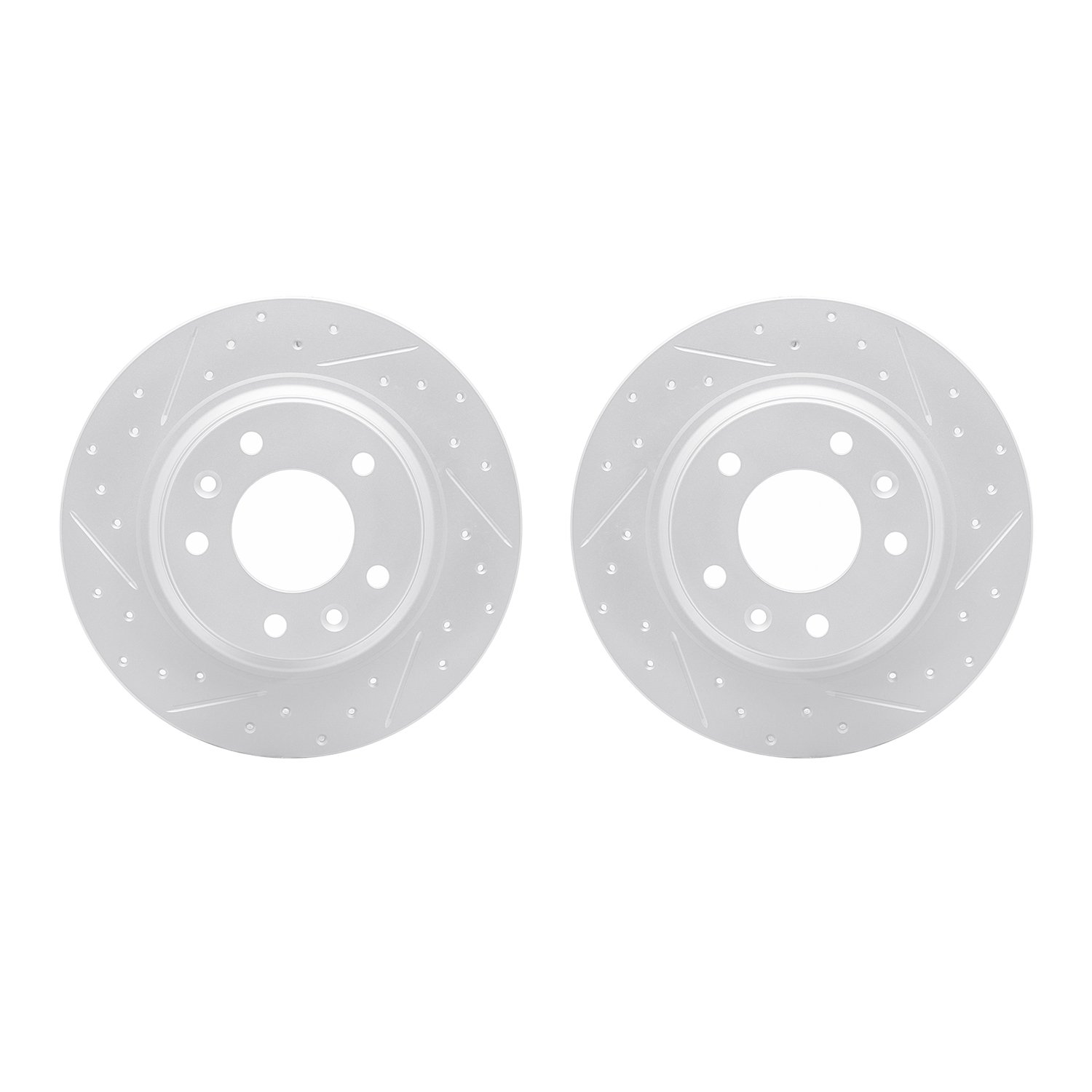 2002-54163 Geoperformance Drilled/Slotted Brake Rotors, 1998-2015 Ford/Lincoln/Mercury/Mazda, Position: Rear