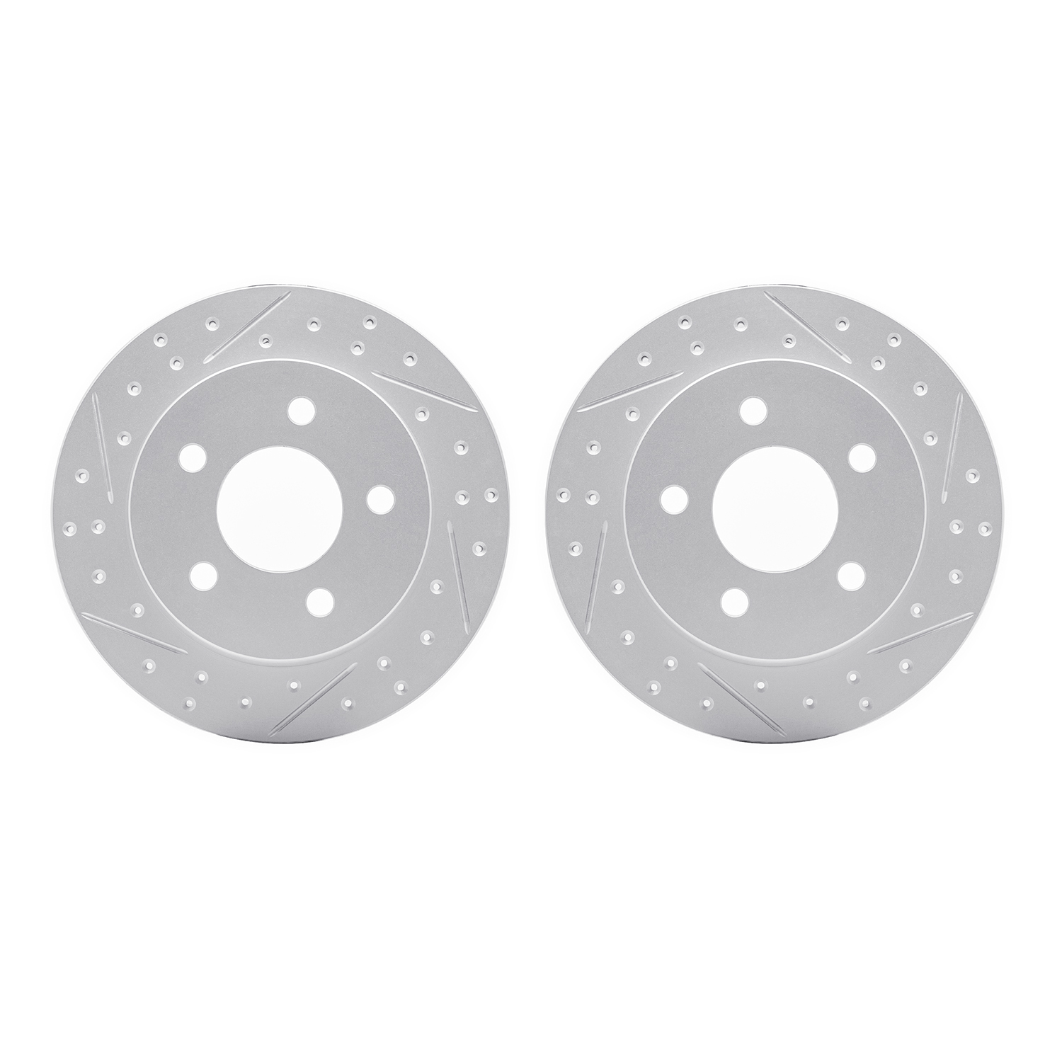 2002-54165 Geoperformance Drilled/Slotted Brake Rotors, 1994-2004 Ford/Lincoln/Mercury/Mazda, Position: Rear