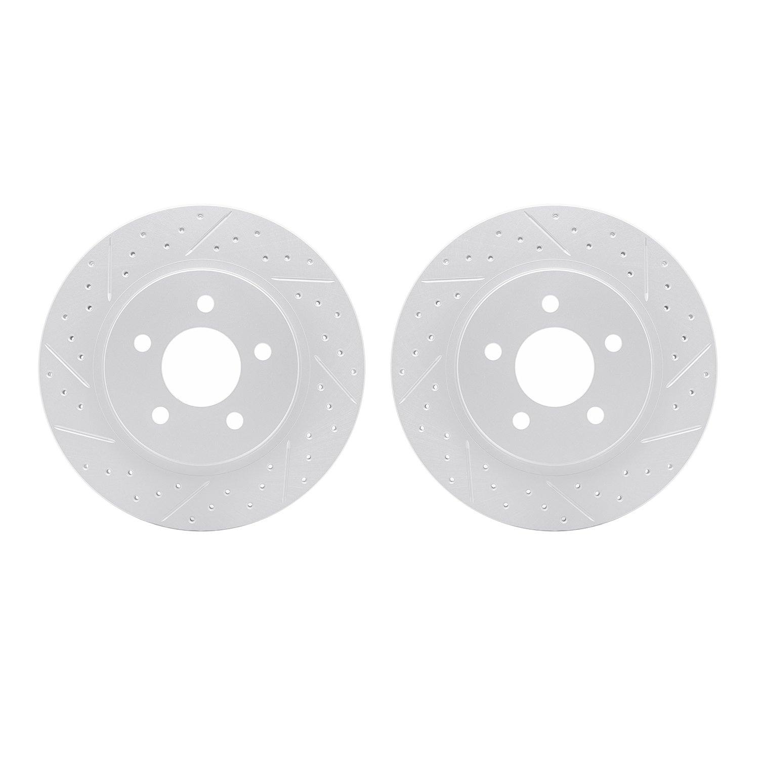 2002-54167 Geoperformance Drilled/Slotted Brake Rotors, 2005-2014 Ford/Lincoln/Mercury/Mazda, Position: Rear