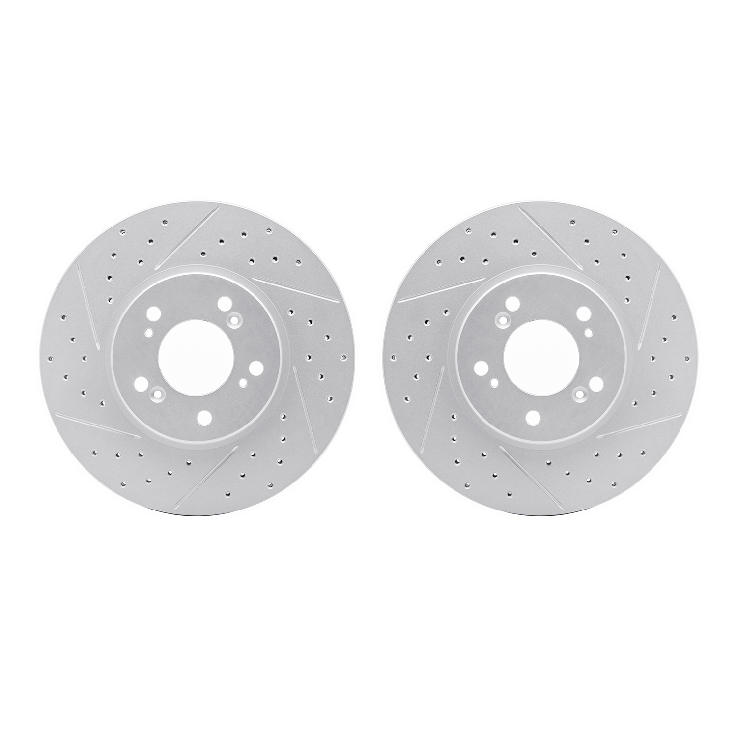 Geoperformance Drilled/Slotted Brake Rotors, 1999-2004 Acura/Honda