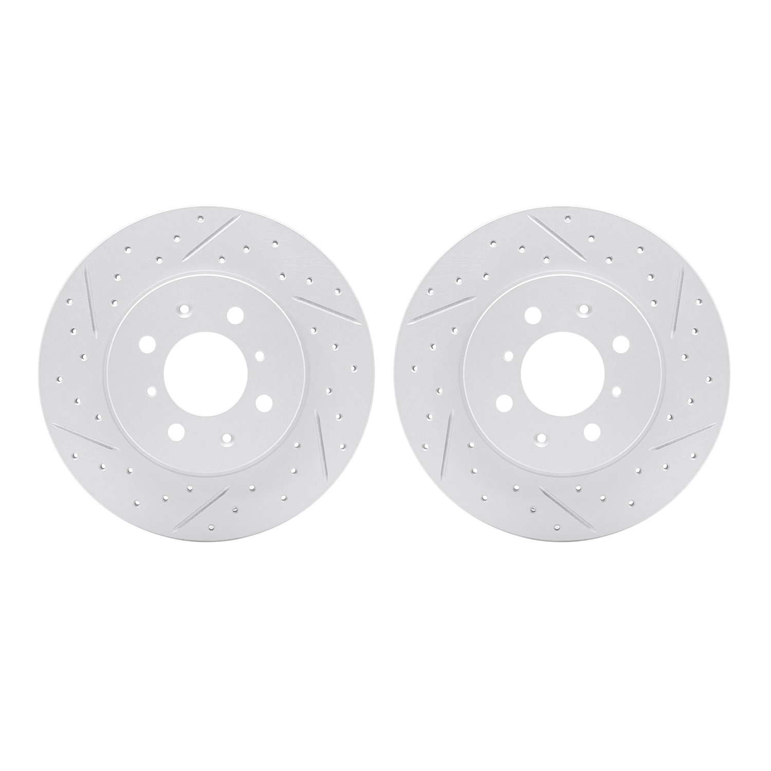 2002-59005 Geoperformance Drilled/Slotted Brake Rotors, 1990-2014 Acura/Honda, Position: Front