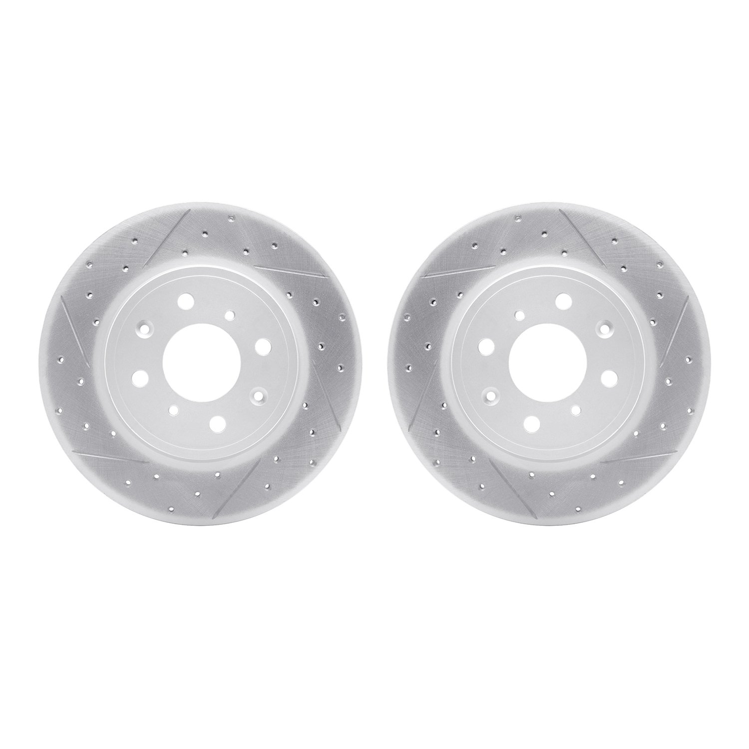 2002-59020 Geoperformance Drilled/Slotted Brake Rotors, 2014-2020 Acura/Honda, Position: Front