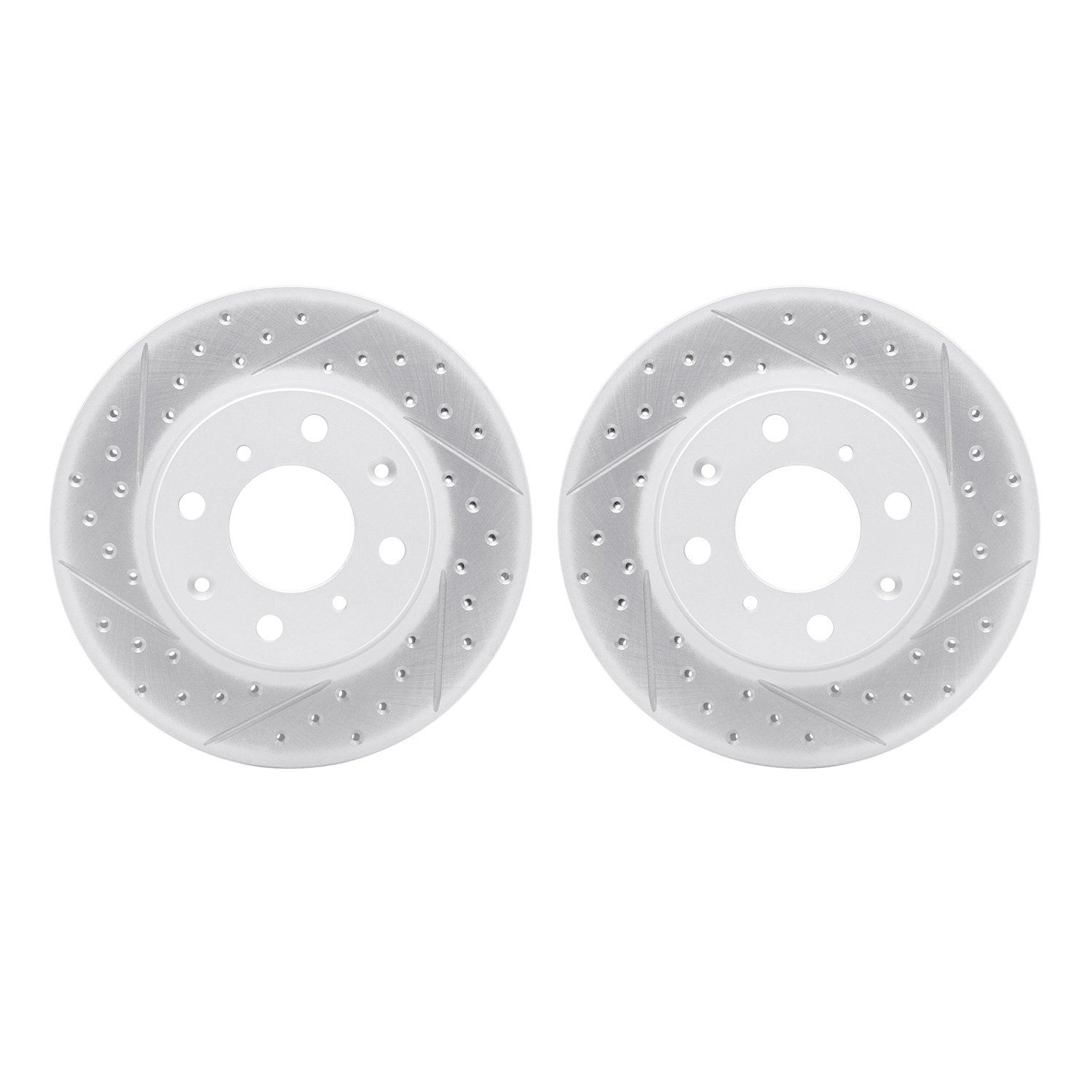 2002-59021 Geoperformance Drilled/Slotted Brake Rotors, 1990-2000 Acura/Honda, Position: Front