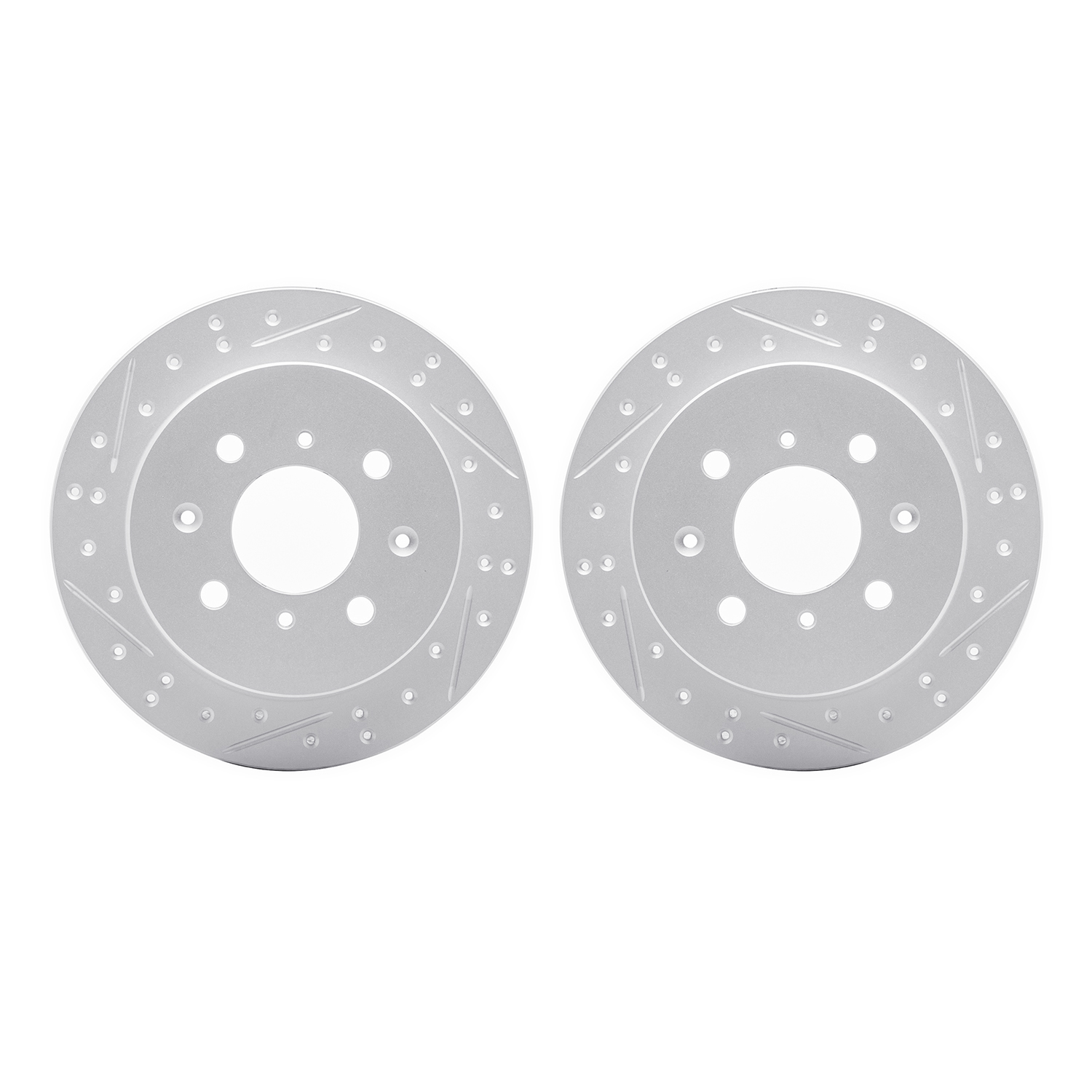 2002-59035 Geoperformance Drilled/Slotted Brake Rotors, 1988-2001 Acura/Honda, Position: Rear