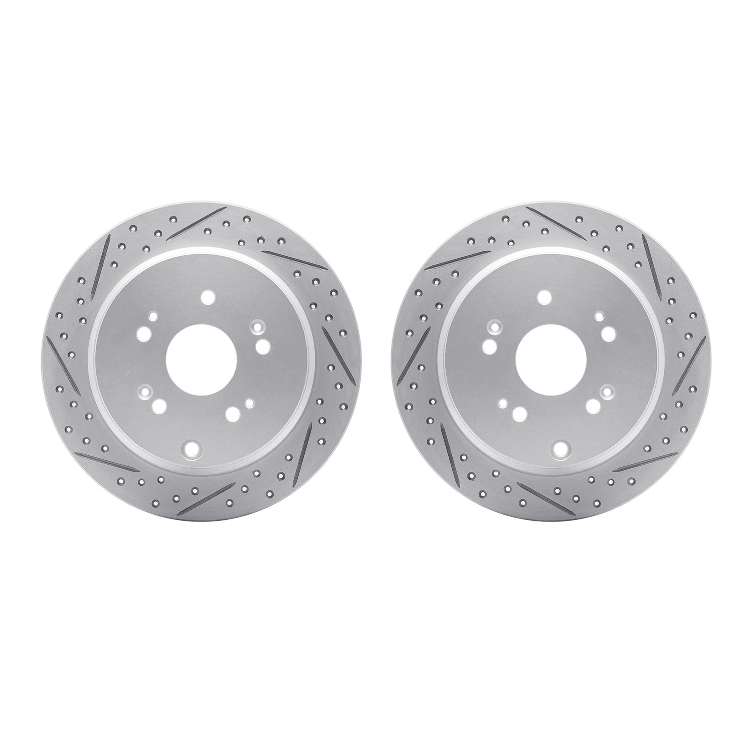 Geoperformance Drilled/Slotted Brake Rotors, 2005-2018 Acura/Honda