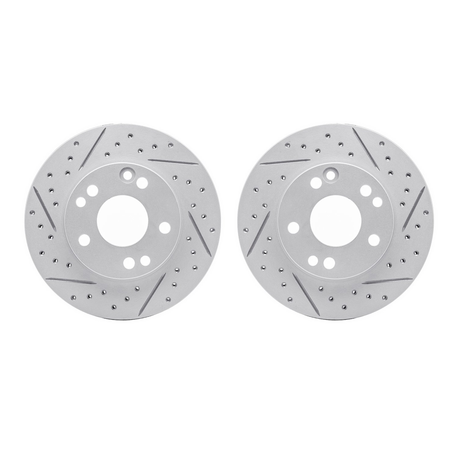 2002-63003 Geoperformance Drilled/Slotted Brake Rotors, 1987-1993 Mercedes-Benz, Position: Front