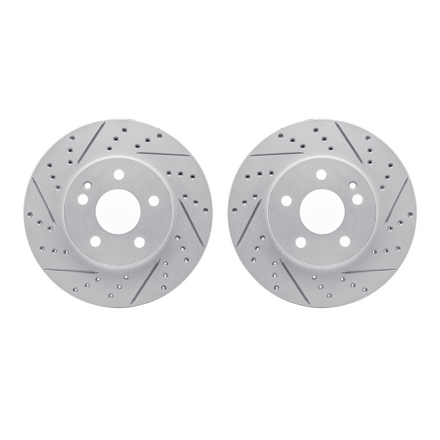 2002-63011 Geoperformance Drilled/Slotted Brake Rotors, 2006-2011 Mercedes-Benz, Position: Front