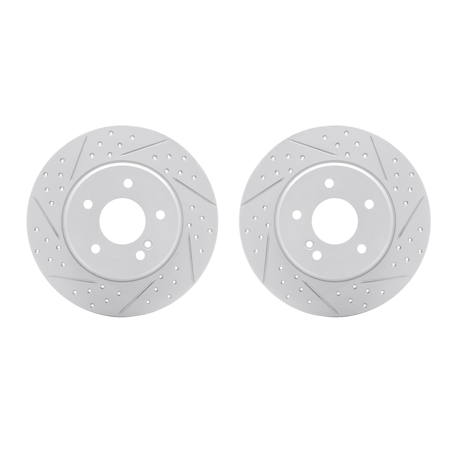 2002-63057 Geoperformance Drilled/Slotted Brake Rotors, 1994-2011 Mercedes-Benz, Position: Rear