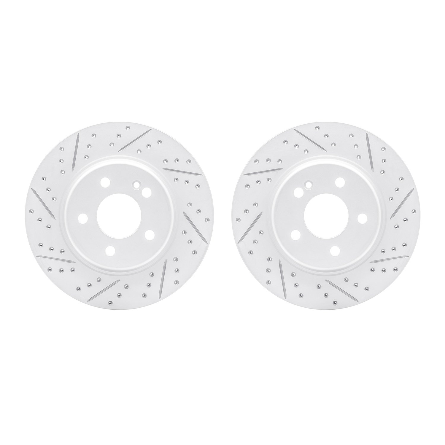 2002-63059 Geoperformance Drilled/Slotted Brake Rotors, Fits Select Mercedes-Benz, Position: Rear