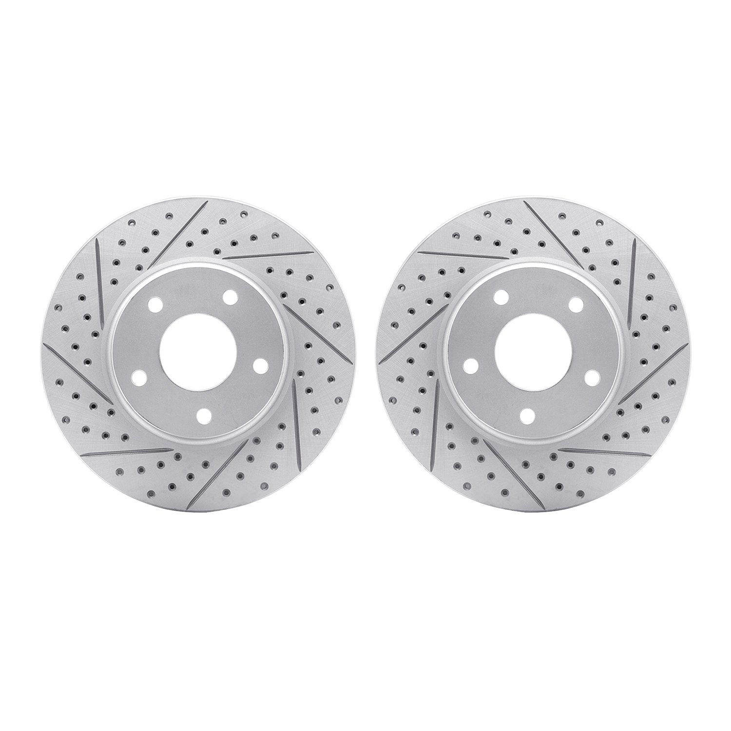 2002-67008 Geoperformance Drilled/Slotted Brake Rotors, 2002-2017 Infiniti/Nissan, Position: Front