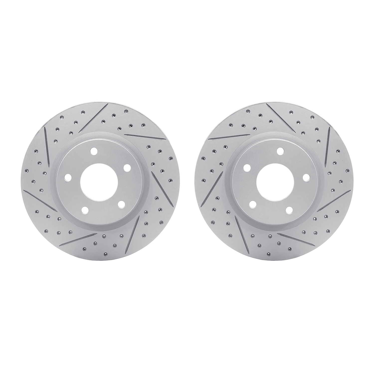2002-67021 Geoperformance Drilled/Slotted Brake Rotors, Fits Select Infiniti/Nissan, Position: Front