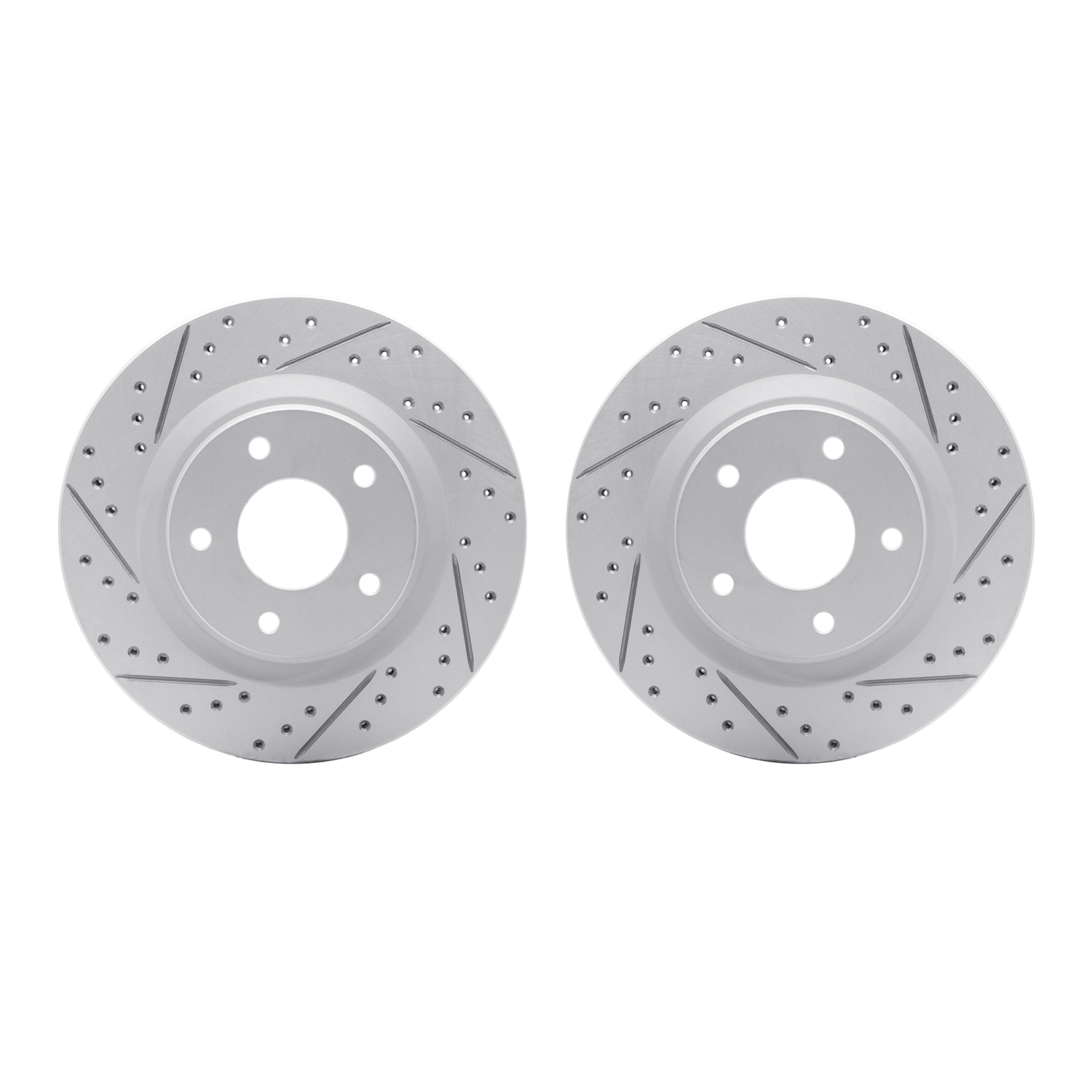 2002-67028 Geoperformance Drilled/Slotted Brake Rotors, 2011-2019 Infiniti/Nissan, Position: Front