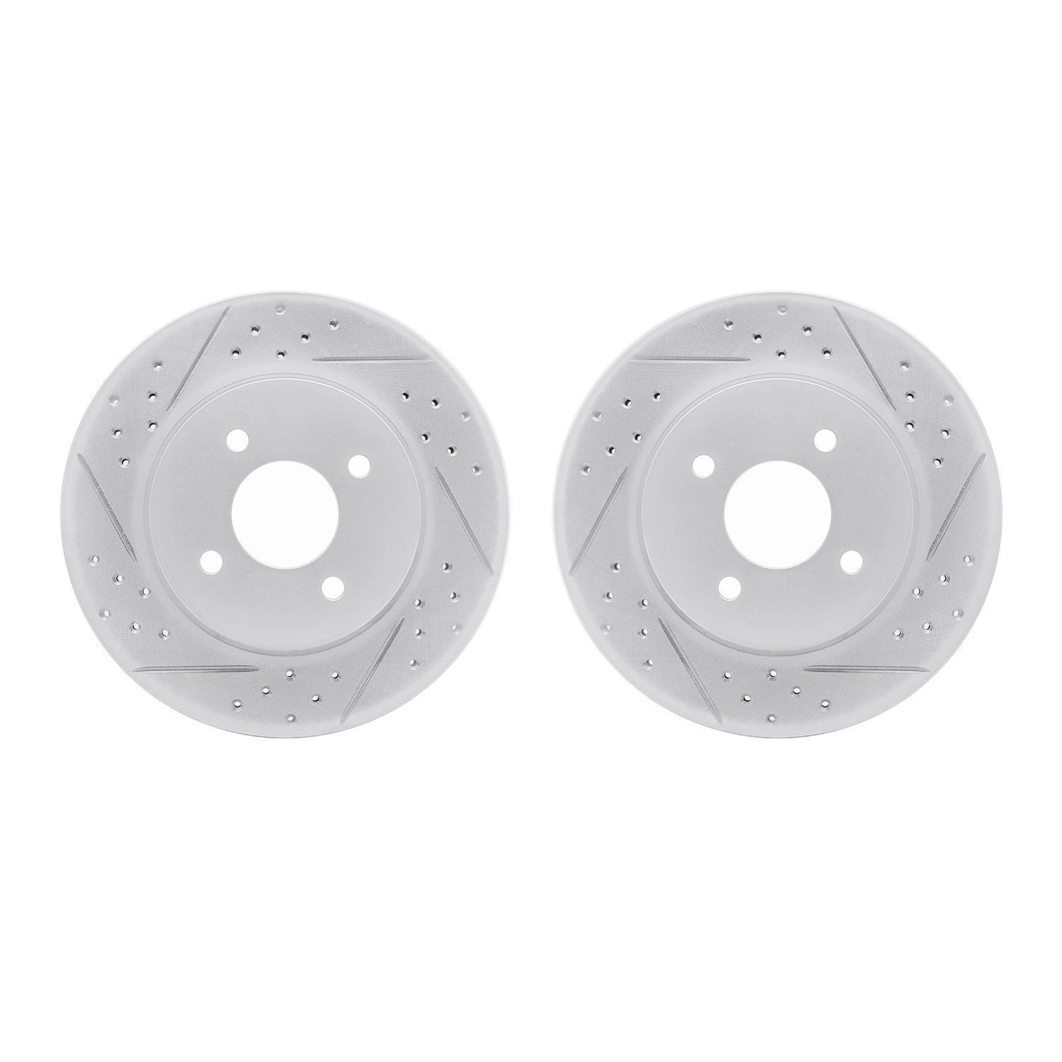 2002-67032 Geoperformance Drilled/Slotted Brake Rotors, 2012-2019 Infiniti/Nissan, Position: Front