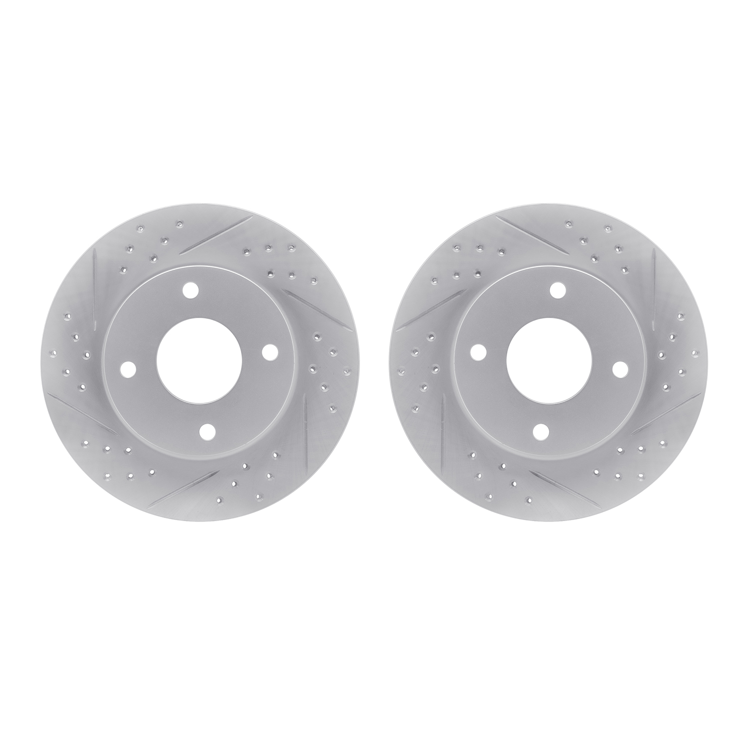 2002-67041 Geoperformance Drilled/Slotted Brake Rotors, 2007-2017 Infiniti/Nissan, Position: Front