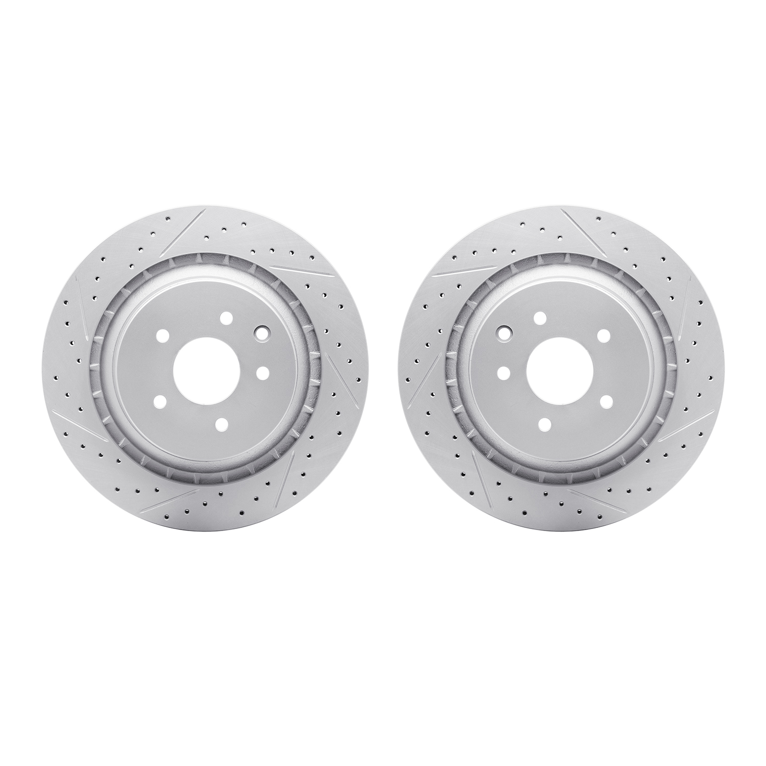 2002-68010 Geoperformance Drilled/Slotted Brake Rotors, 2008-2020 Infiniti/Nissan, Position: Rear