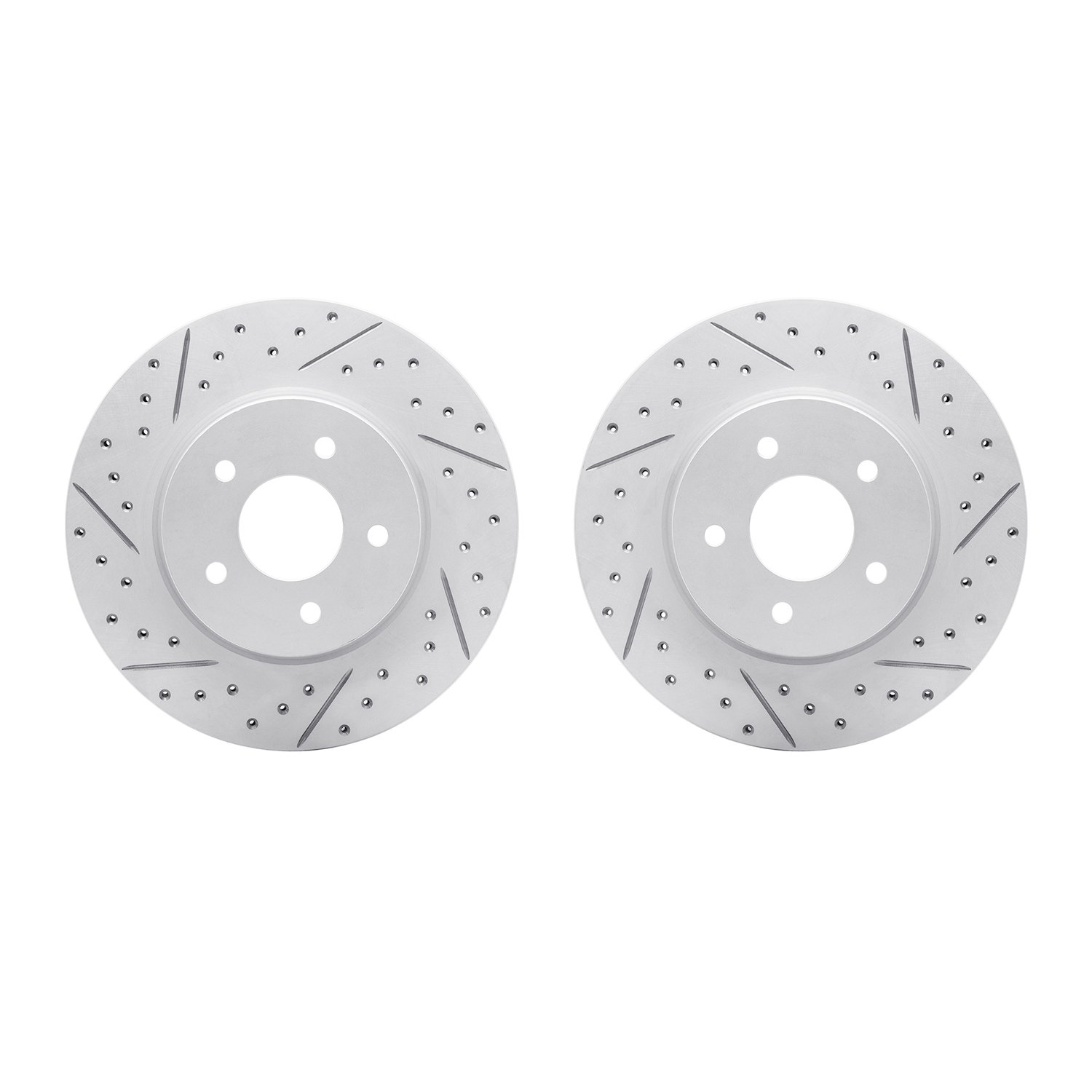 2002-68012 Geoperformance Drilled/Slotted Brake Rotors, Fits Select Infiniti/Nissan, Position: Rear