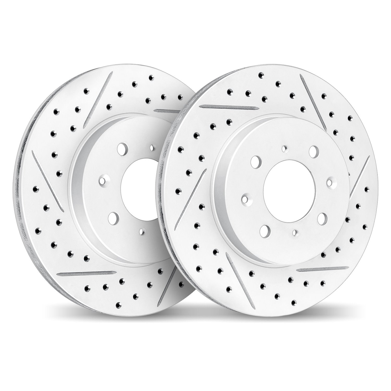 2002-72013 Geoperformance Drilled/Slotted Brake Rotors, 2004-2004 Mitsubishi, Position: Front