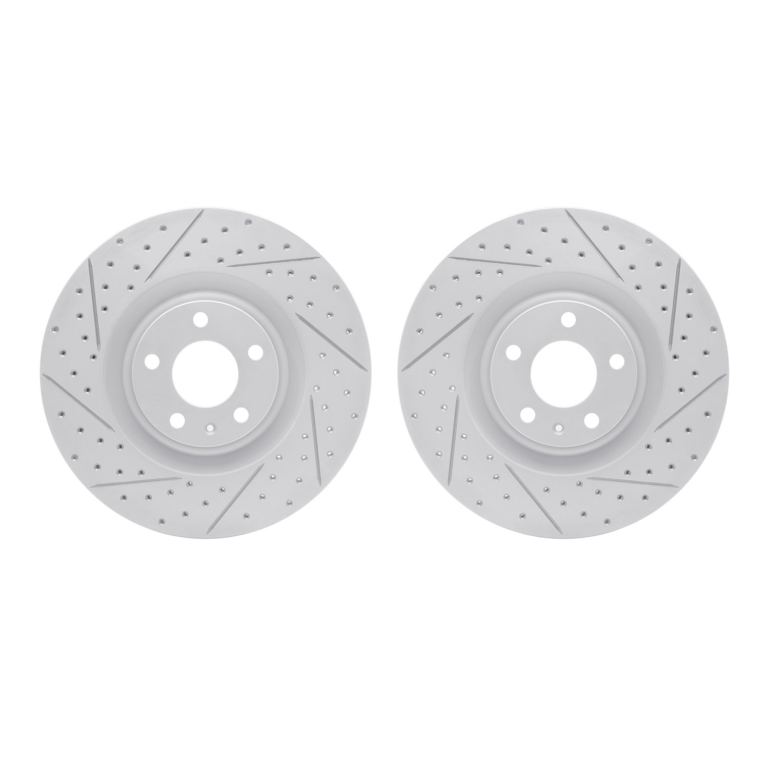 2002-73021 Geoperformance Drilled/Slotted Brake Rotors, 2004-2009 Audi/Volkswagen, Position: Front