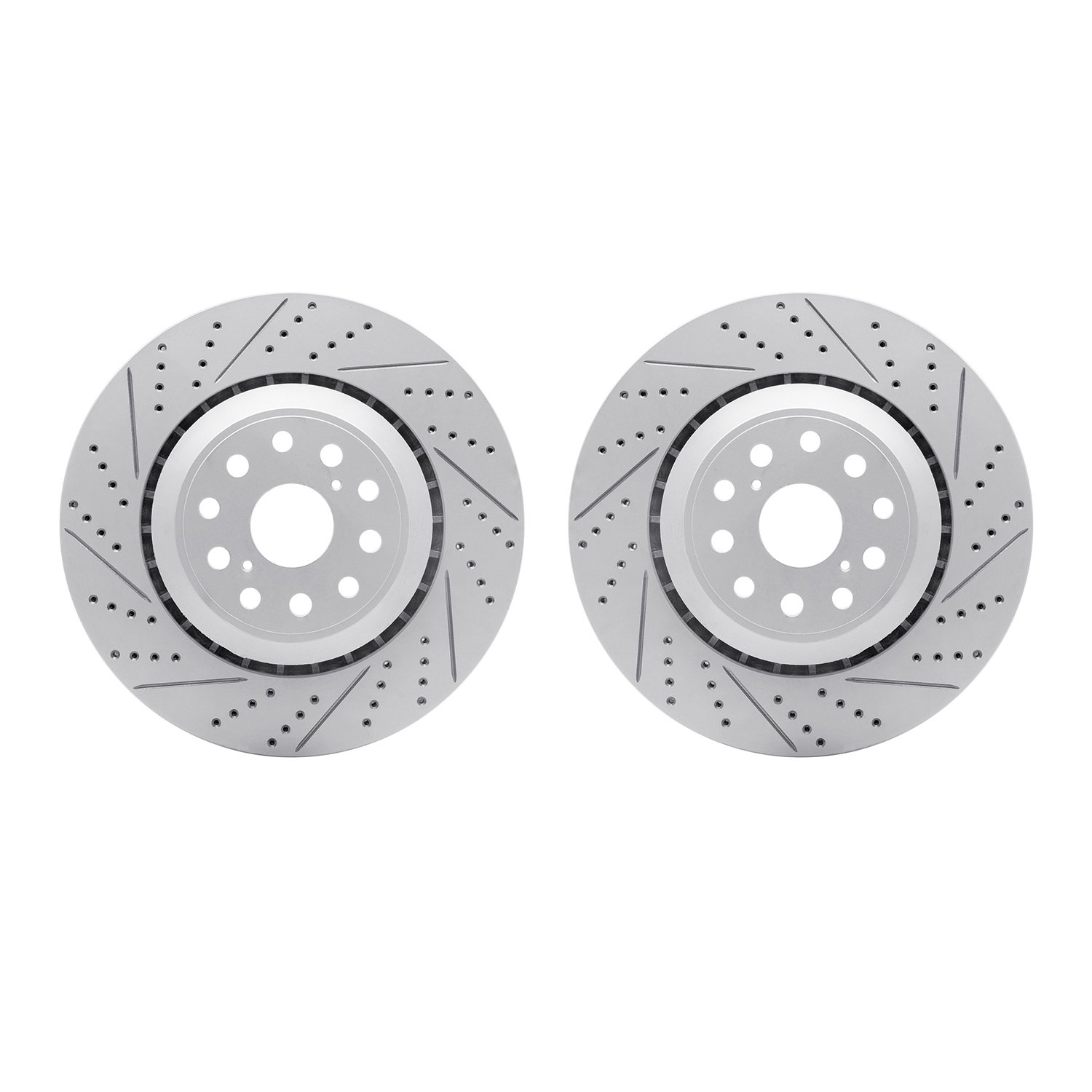 2002-75024 Geoperformance Drilled/Slotted Brake Rotors, 2007-2021 Lexus/Toyota/Scion, Position: Rear