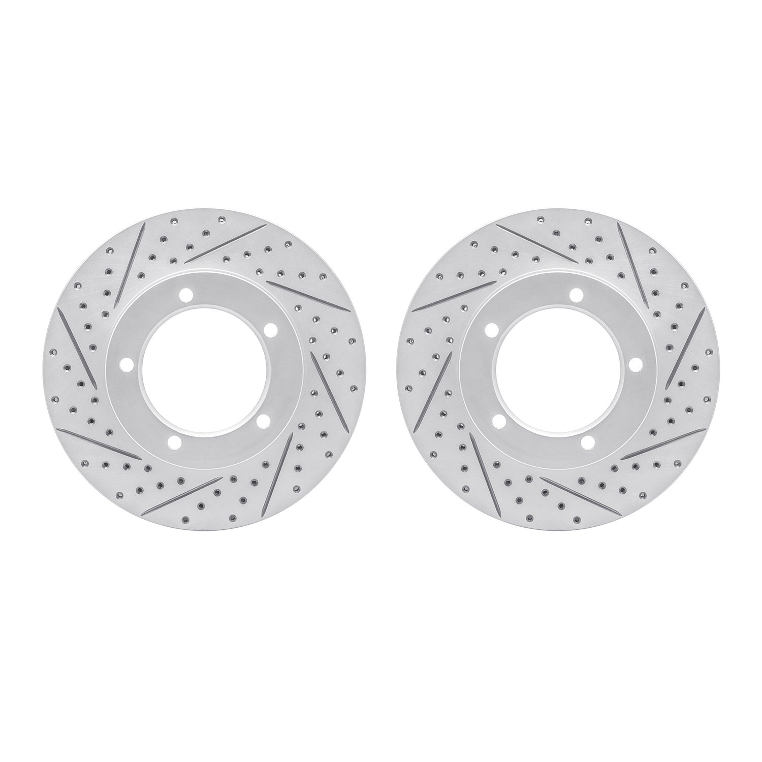 2002-76010 Geoperformance Drilled/Slotted Brake Rotors, 1998-2007 Lexus/Toyota/Scion, Position: Front