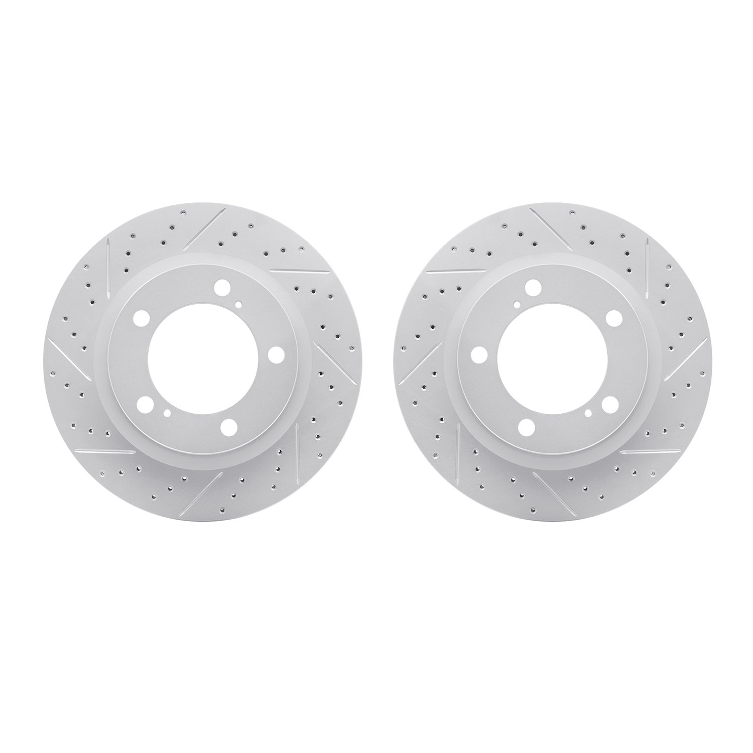 2002-76011 Geoperformance Drilled/Slotted Brake Rotors, 2008-2021 Lexus/Toyota/Scion, Position: Front
