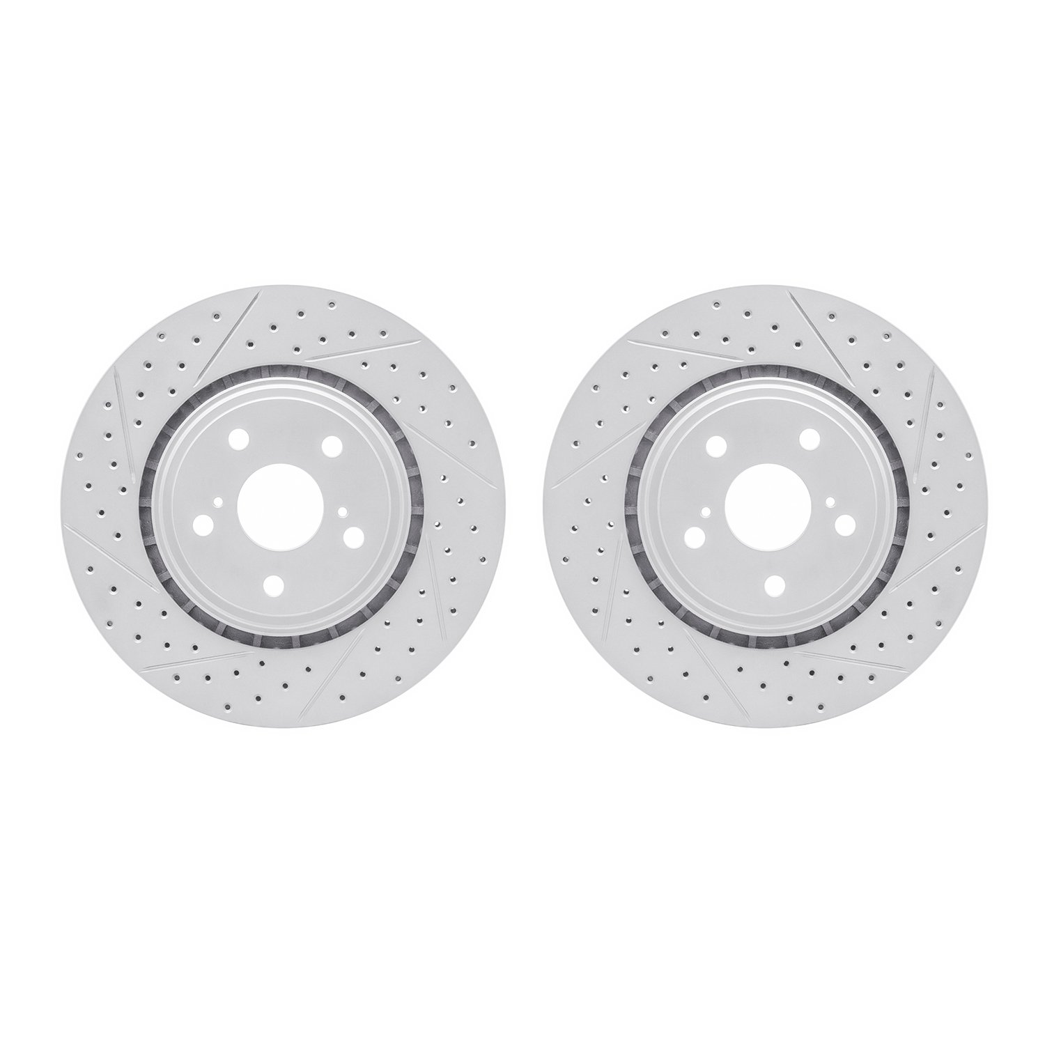 2002-76013 Geoperformance Drilled/Slotted Brake Rotors, 2008-2021 Lexus/Toyota/Scion, Position: Front