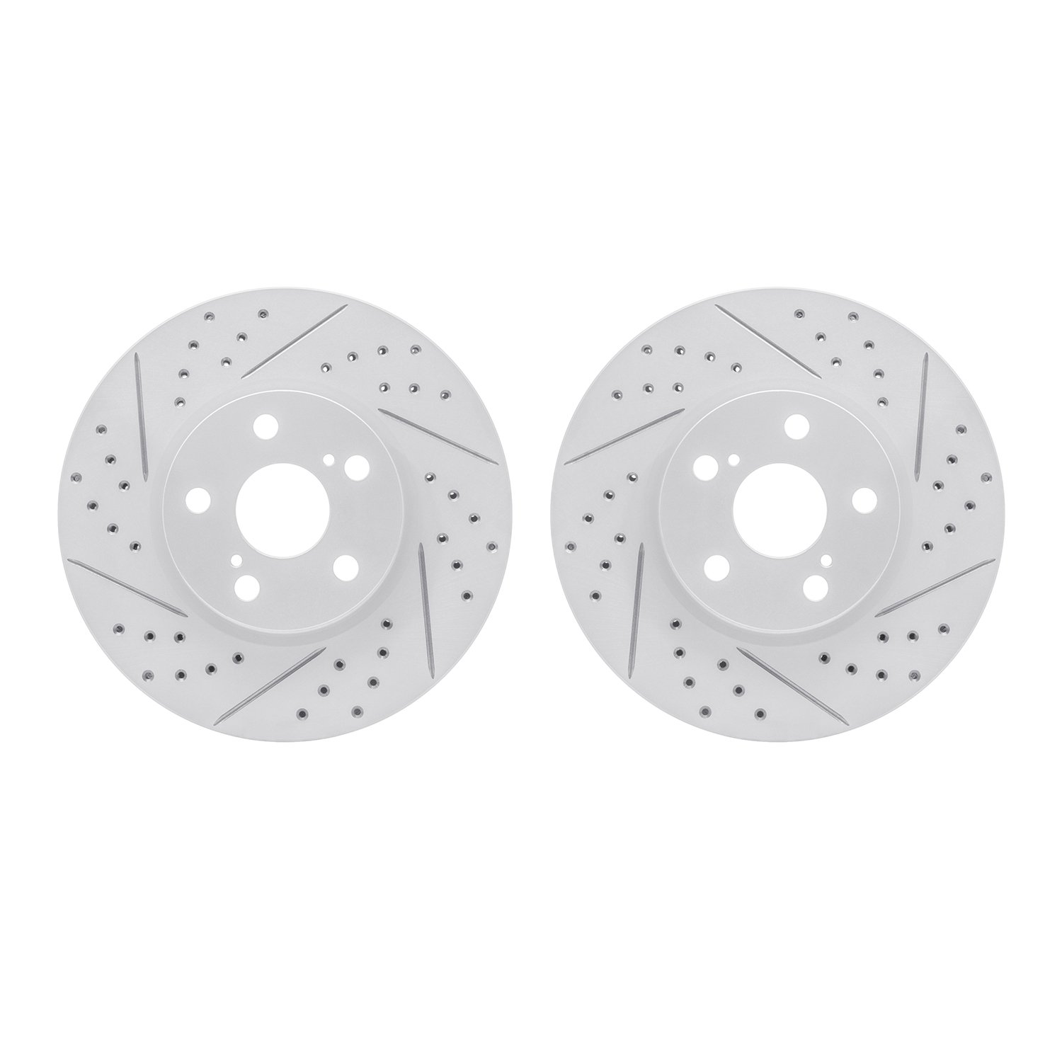 Geoperformance Drilled/Slotted Brake Rotors, 2008-2019 Multiple