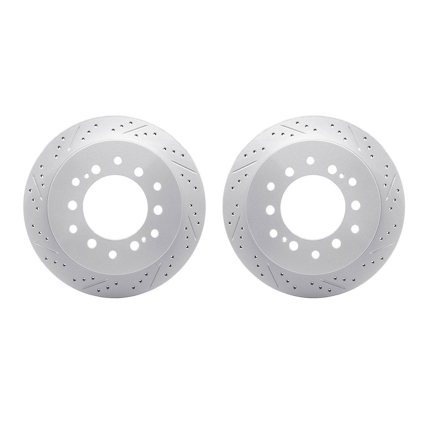 2002-76046 Geoperformance Drilled/Slotted Brake Rotors, 2001-2009 Lexus/Toyota/Scion, Position: Rear