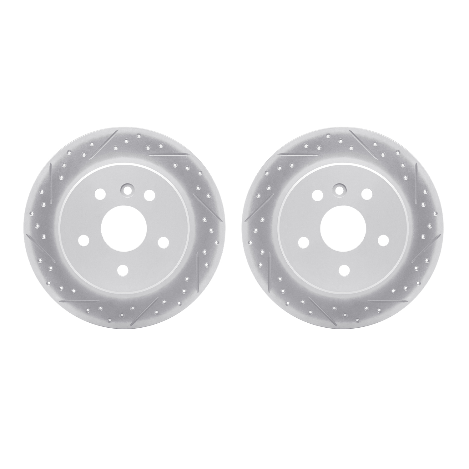 2002-76057 Geoperformance Drilled/Slotted Brake Rotors, 2000-2004 Lexus/Toyota/Scion, Position: Rear