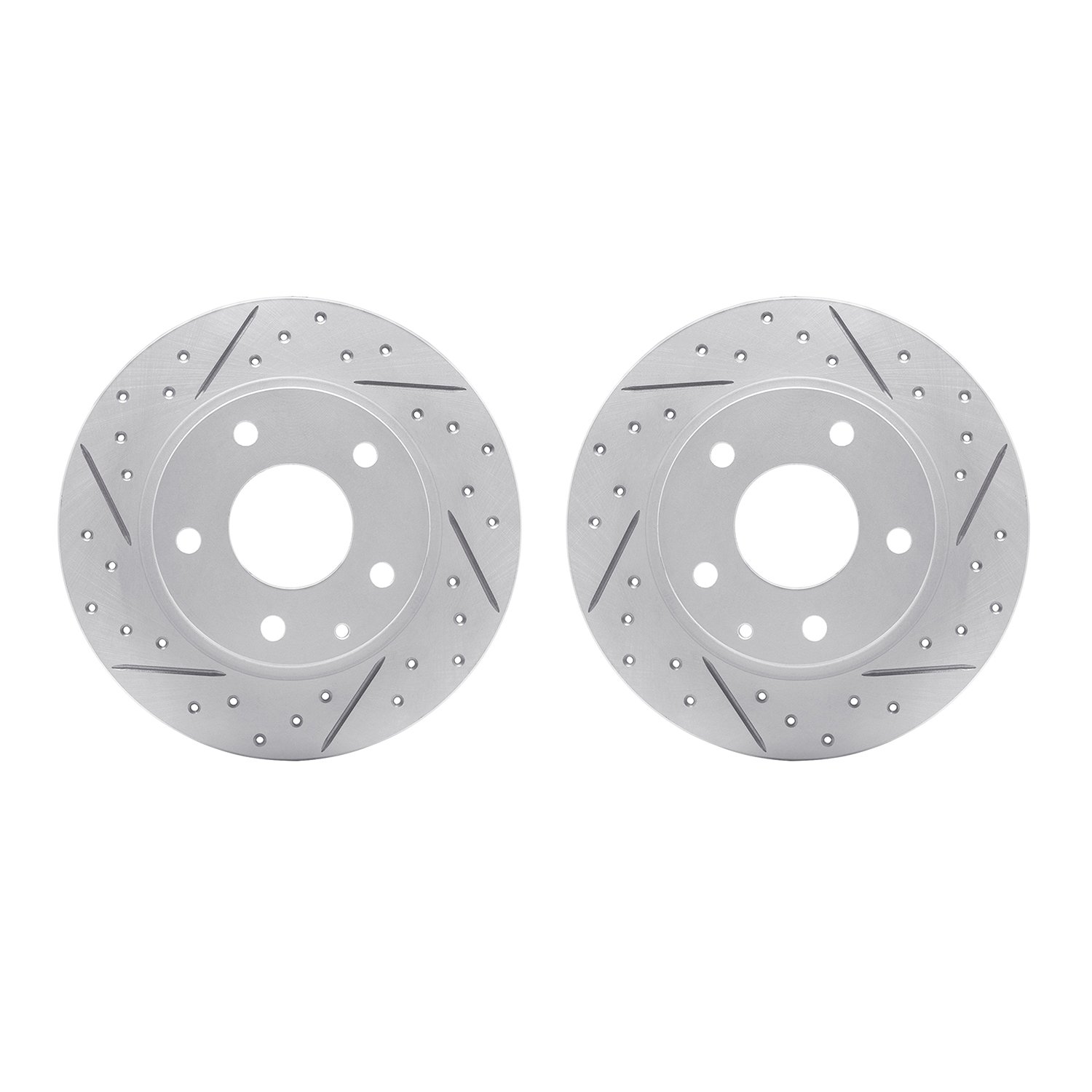 2002-80032 Geoperformance Drilled/Slotted Brake Rotors, 2014-2016 Ford/Lincoln/Mercury/Mazda, Position: Rear