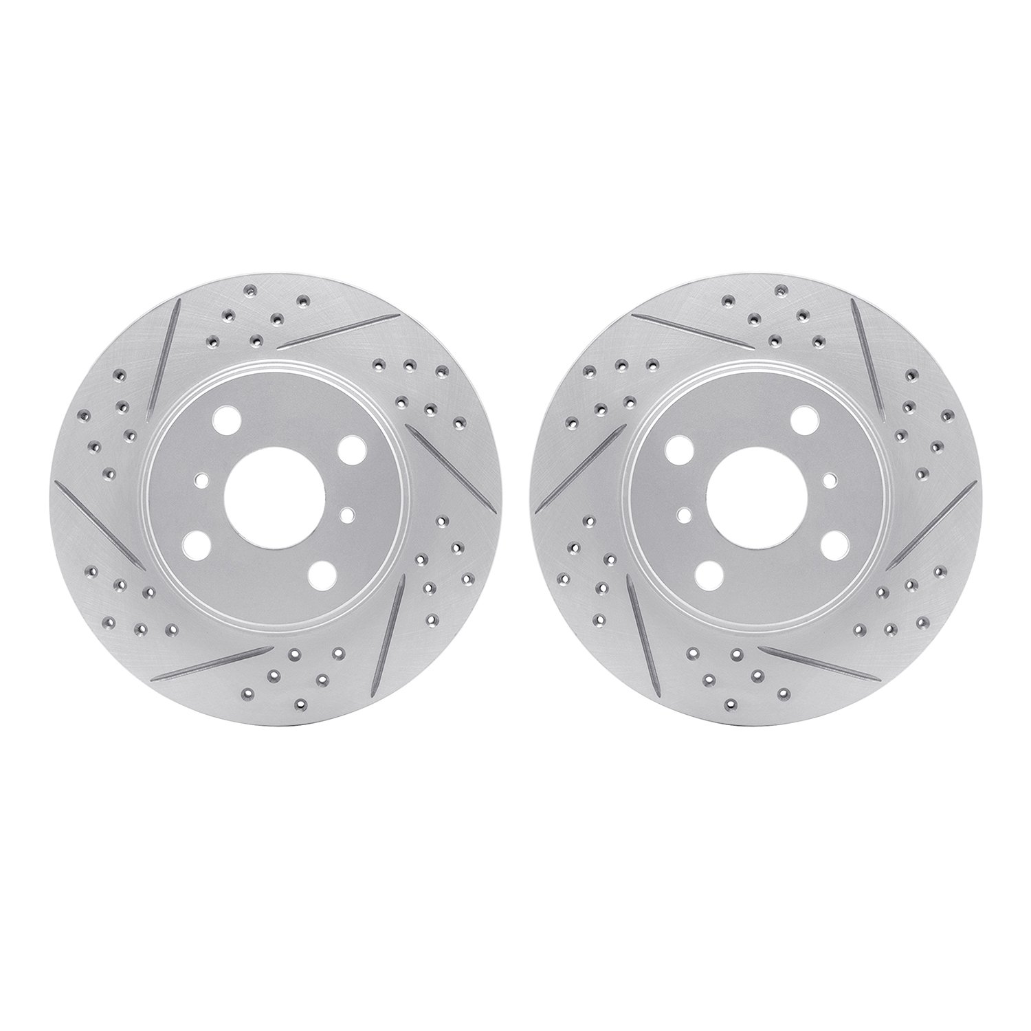 2002-91002 Geoperformance Drilled/Slotted Brake Rotors, 2004-2006 Lexus/Toyota/Scion, Position: Front