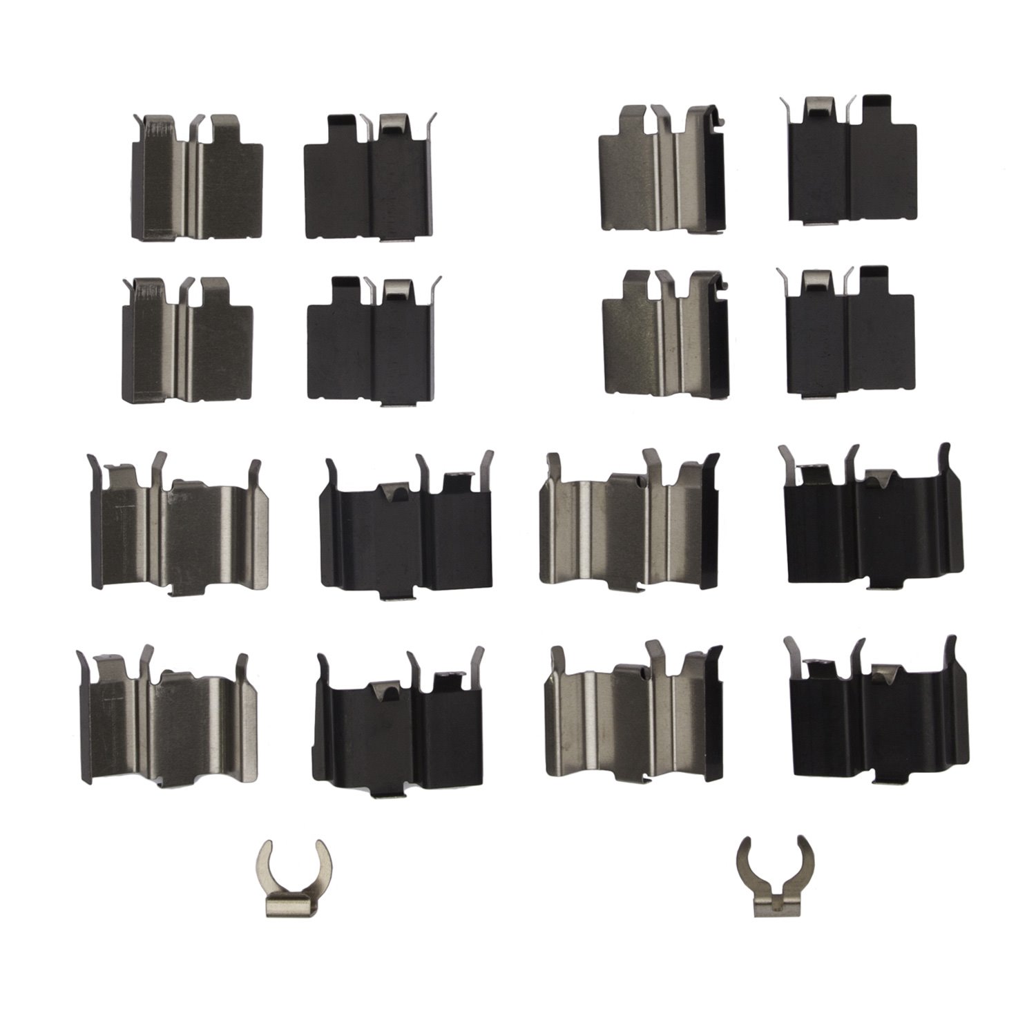 340-72013 Disc Brake Hardware Kit, 2005-2011 Multiple Makes/Models, Position: Front,Fr,Rear,Rr