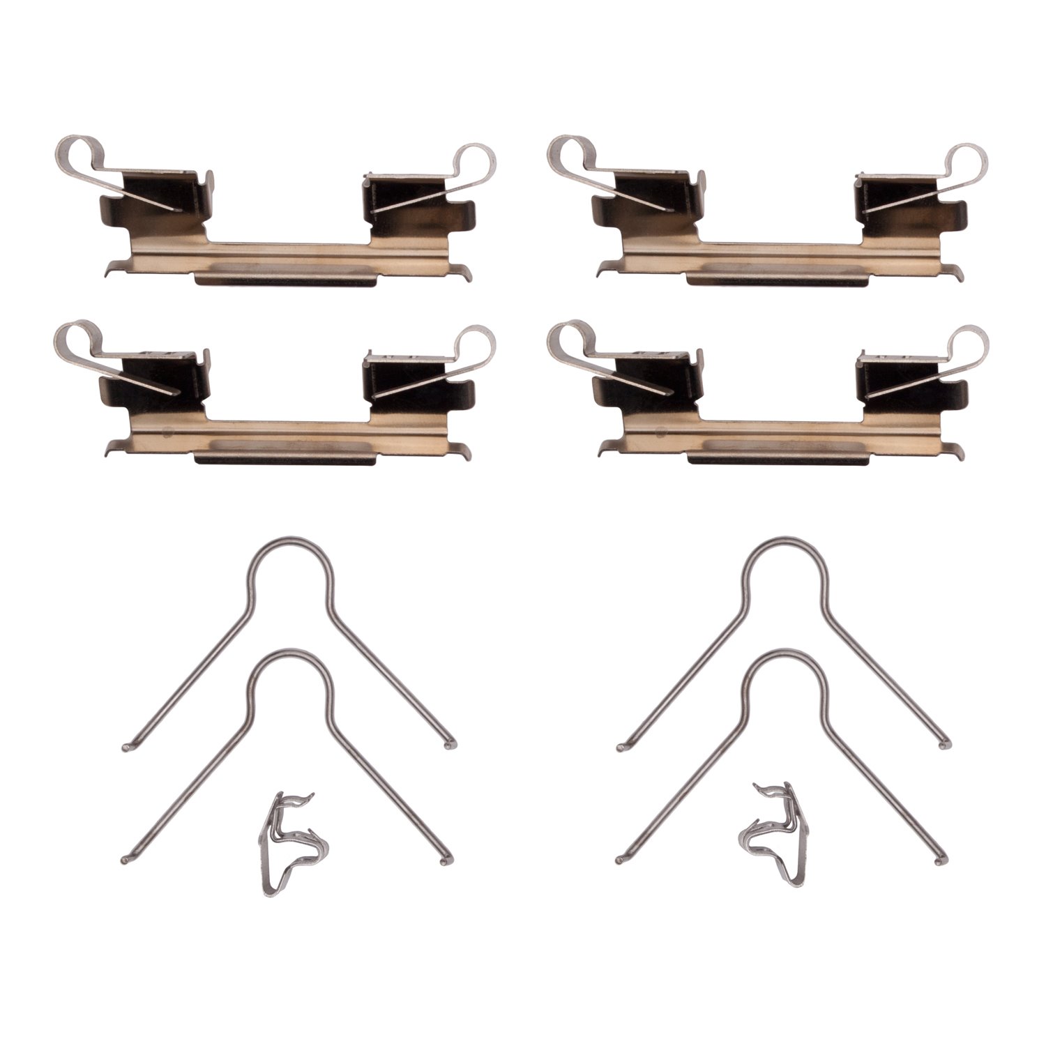 340-76017 Disc Brake Hardware Kit, 1991-1991 Lexus/Toyota/Scion, Position: Front