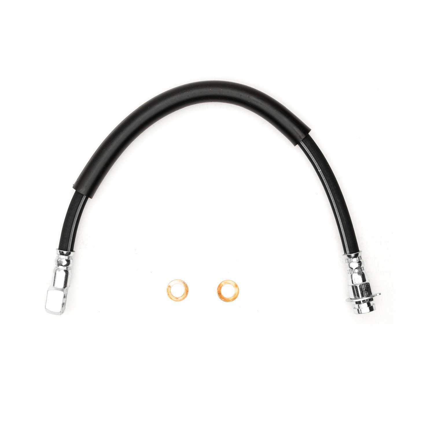 350-42087 Brake Hose, 1982-1986 Mopar, Position: Front