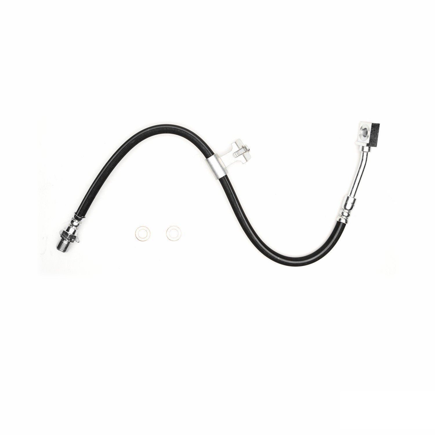 Brake Hose, 1979-1991 GM, Position: Front Right/Passenger