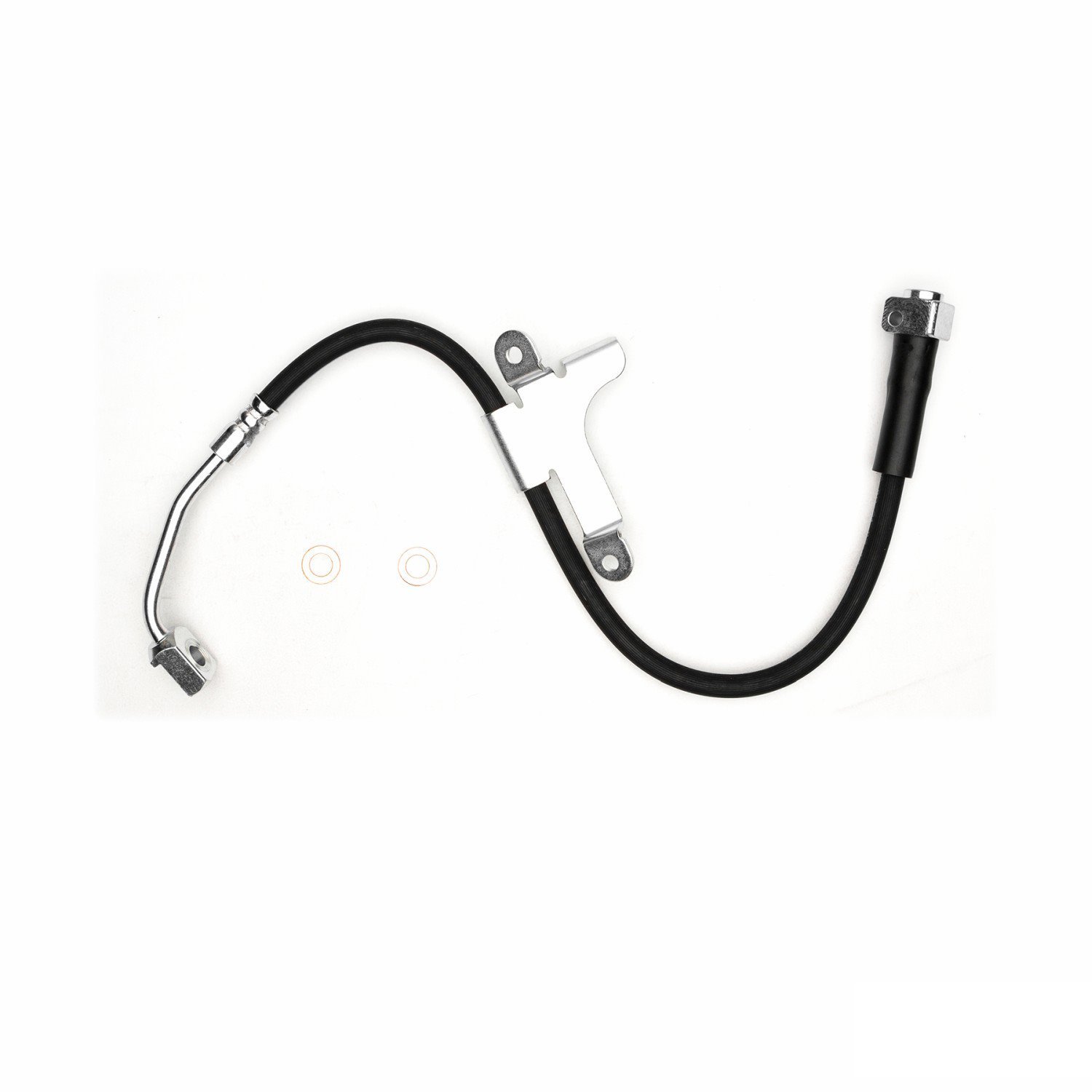 Brake Hose, 2002-2009 GM, Position: Front Left/Driver