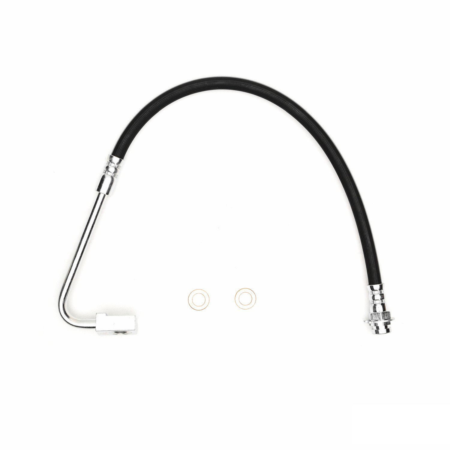 Brake Hose, 1983-1991 GM, Position: Front Left/Driver