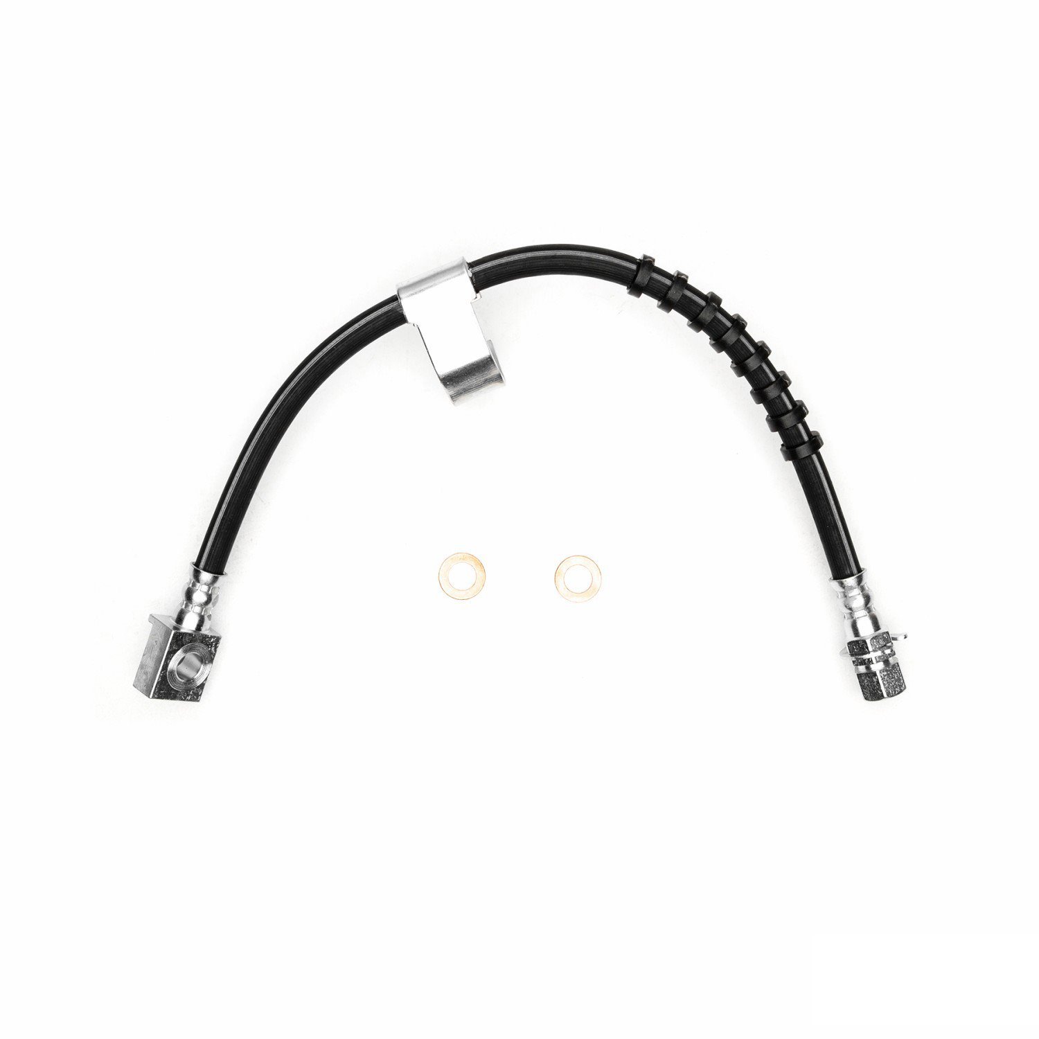 Brake Hose, 1981-1994 Ford/Lincoln/Mercury/Mazda, Position: Front Left/Driver