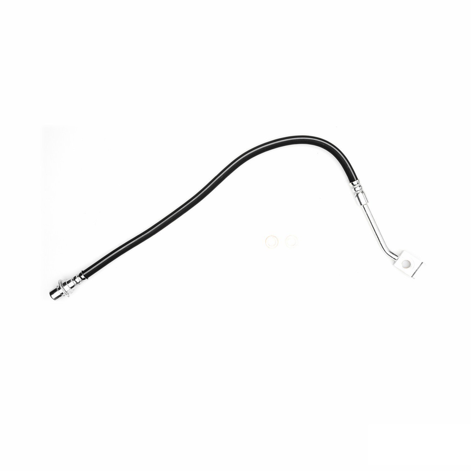 Brake Hose, 1978-1979 Ford/Lincoln/Mercury/Mazda, Position: Front Right/Passenger Lower