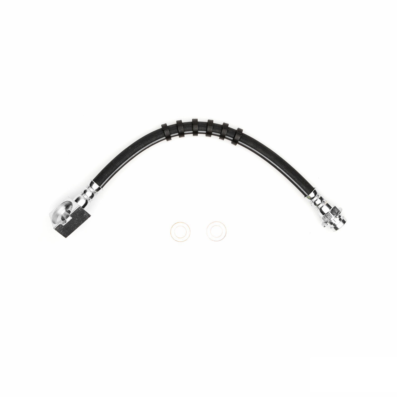 Brake Hose, 1980-1994 Ford/Lincoln/Mercury/Mazda, Position: Front Left/Driver