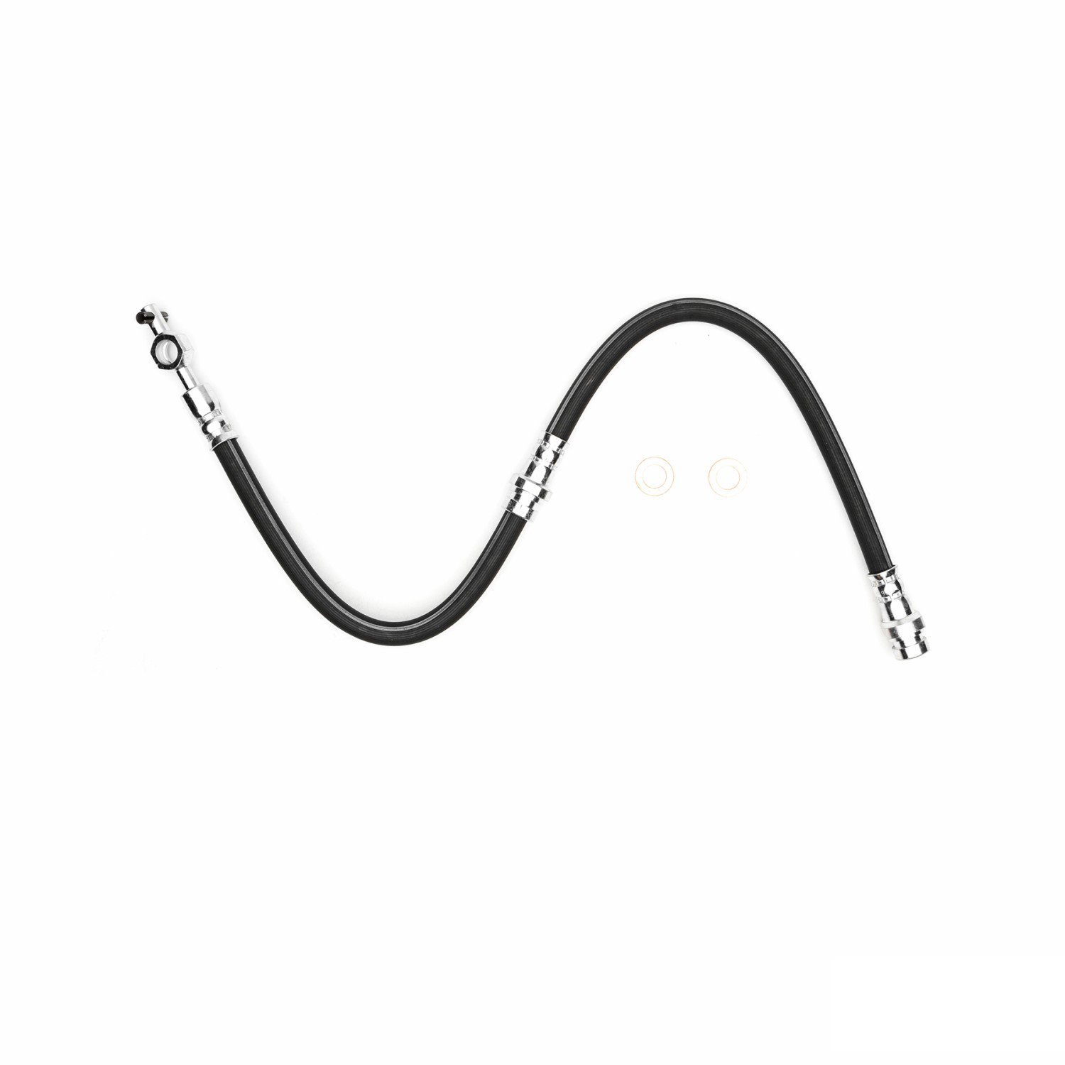 Brake Hose, 1983-1992 Ford/Lincoln/Mercury/Mazda, Position: Front