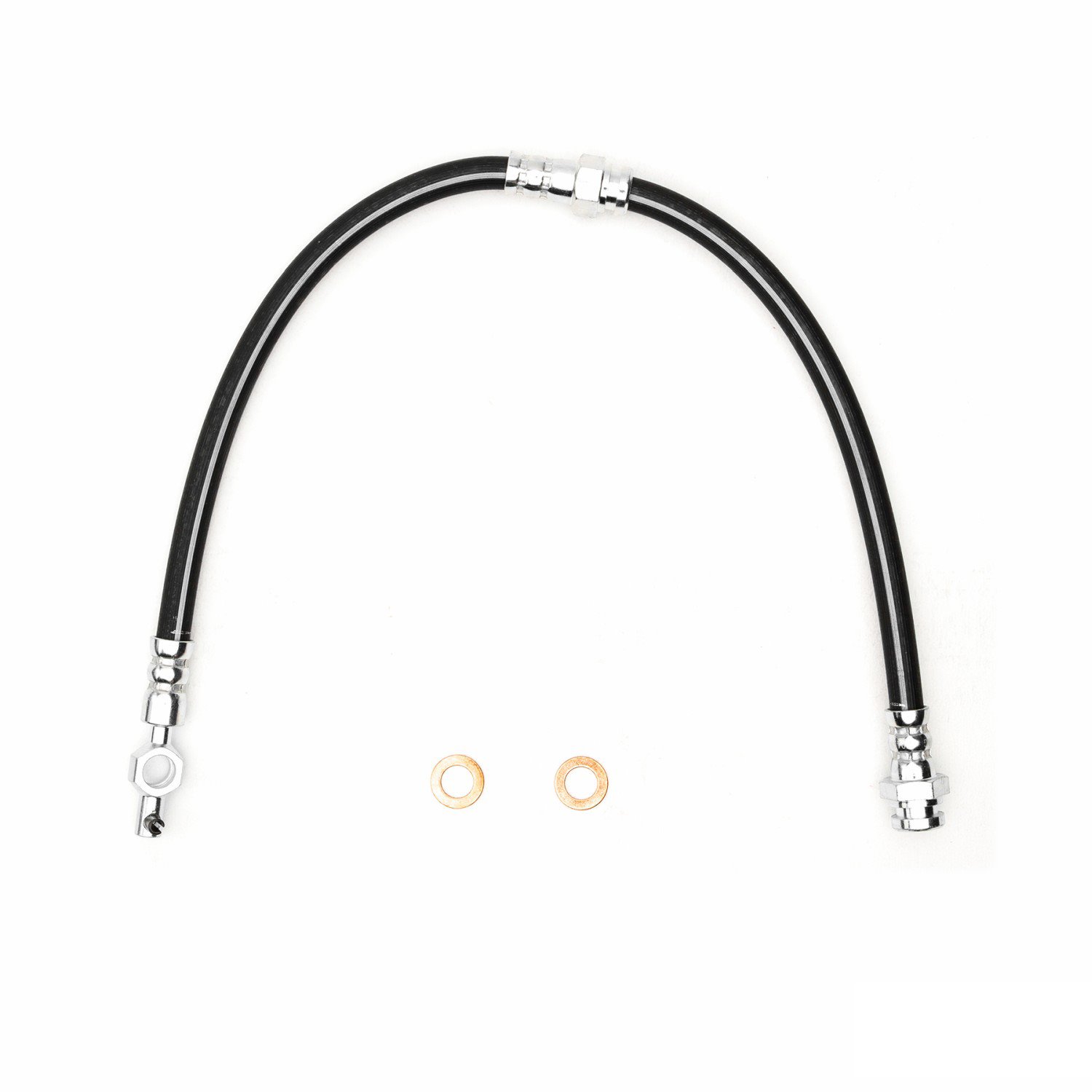 Brake Hose, 1986-1993 Ford/Lincoln/Mercury/Mazda, Position: Front