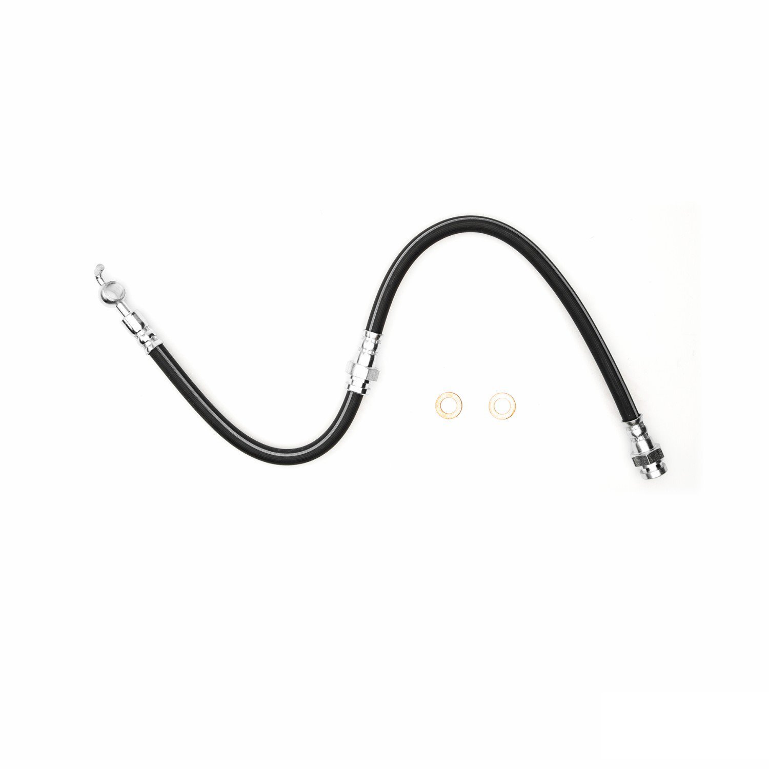 Brake Hose, 1989-1998 Ford/Lincoln/Mercury/Mazda, Position: Front