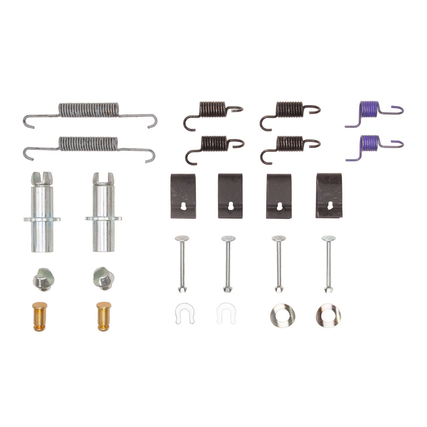 370-13007 Drum Brake Hardware Kit, Fits Select Multiple Makes/Models, Position: Parking